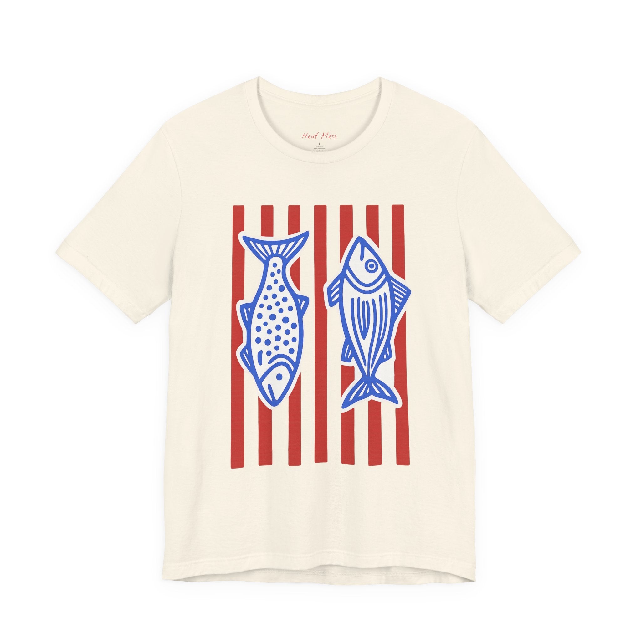 Catchy Fish Graphic Tee for Nature Lovers, Unisex T-Shirt for Summer, Fish Art Tee, Outdoor Adventure Clothing, Gift for Fishermen