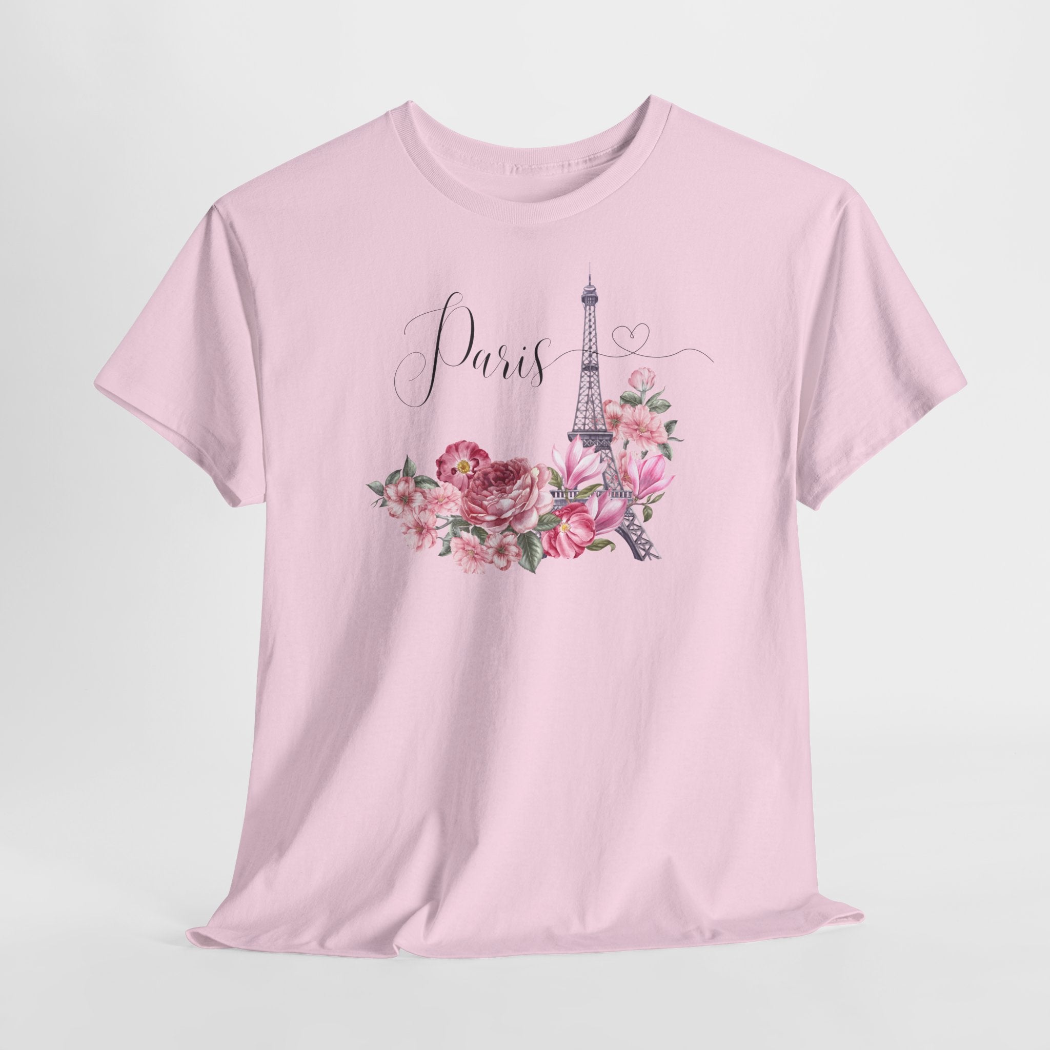 Paris Floral T‑Shirt - Heat Mess