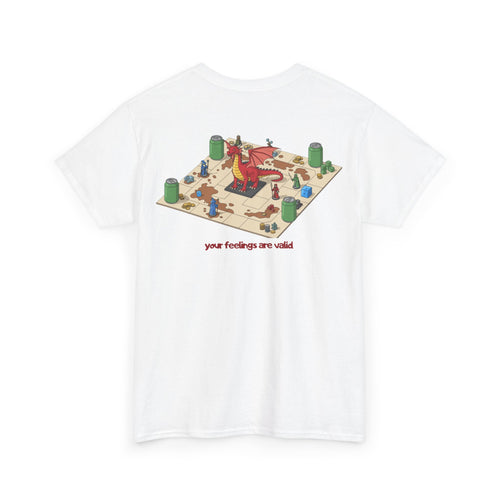 'Your Feelings Are Valid' T‑Shirt - Heat Mess