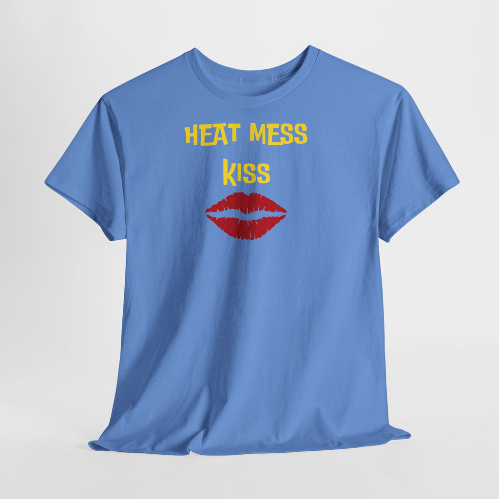 "Heat Mess Kiss" Graphic T-Shirt - Heat Mess
