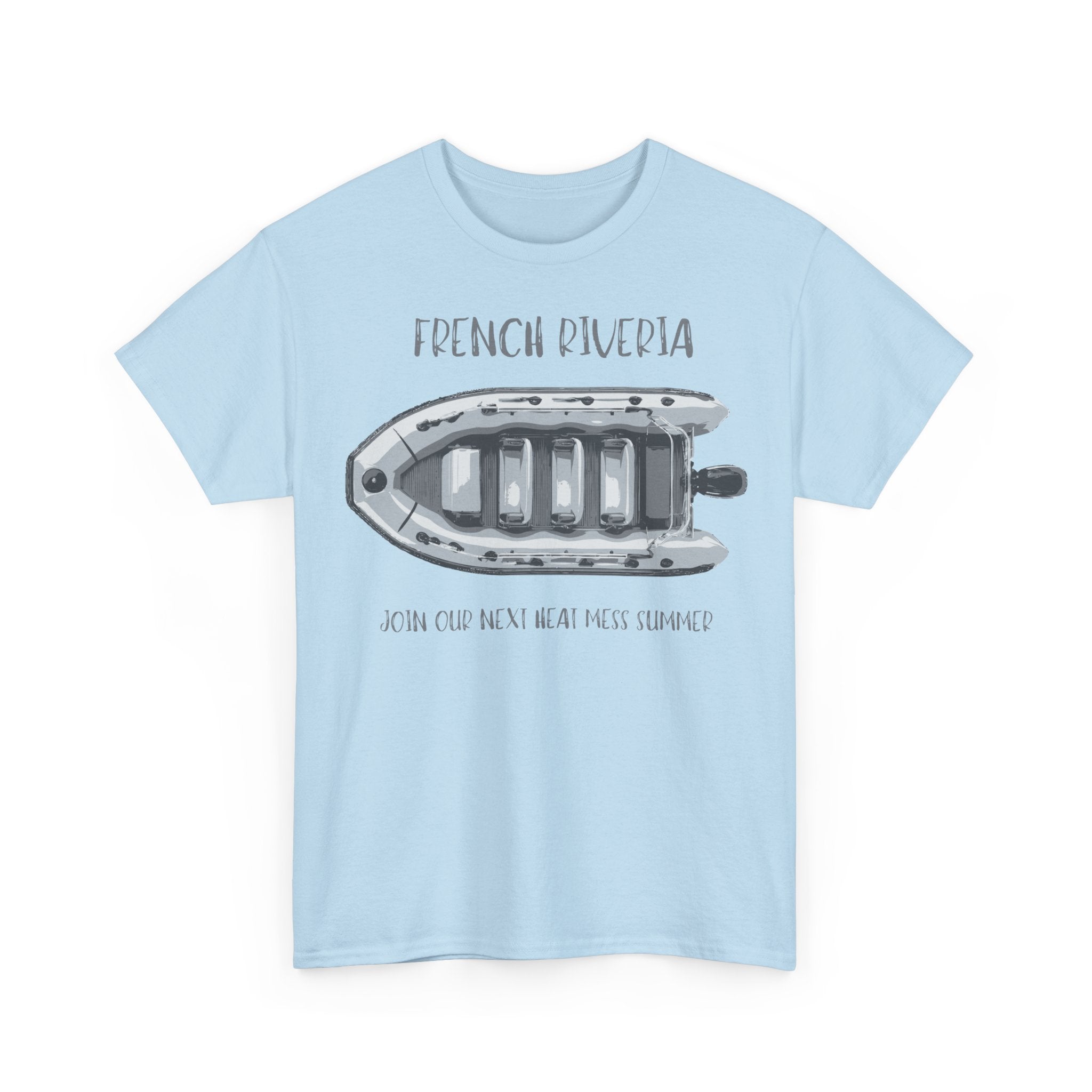 French Riviera Boat T-Shirt - Heat Mess