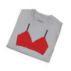 Red Bra T-Shirt - Heat Mess