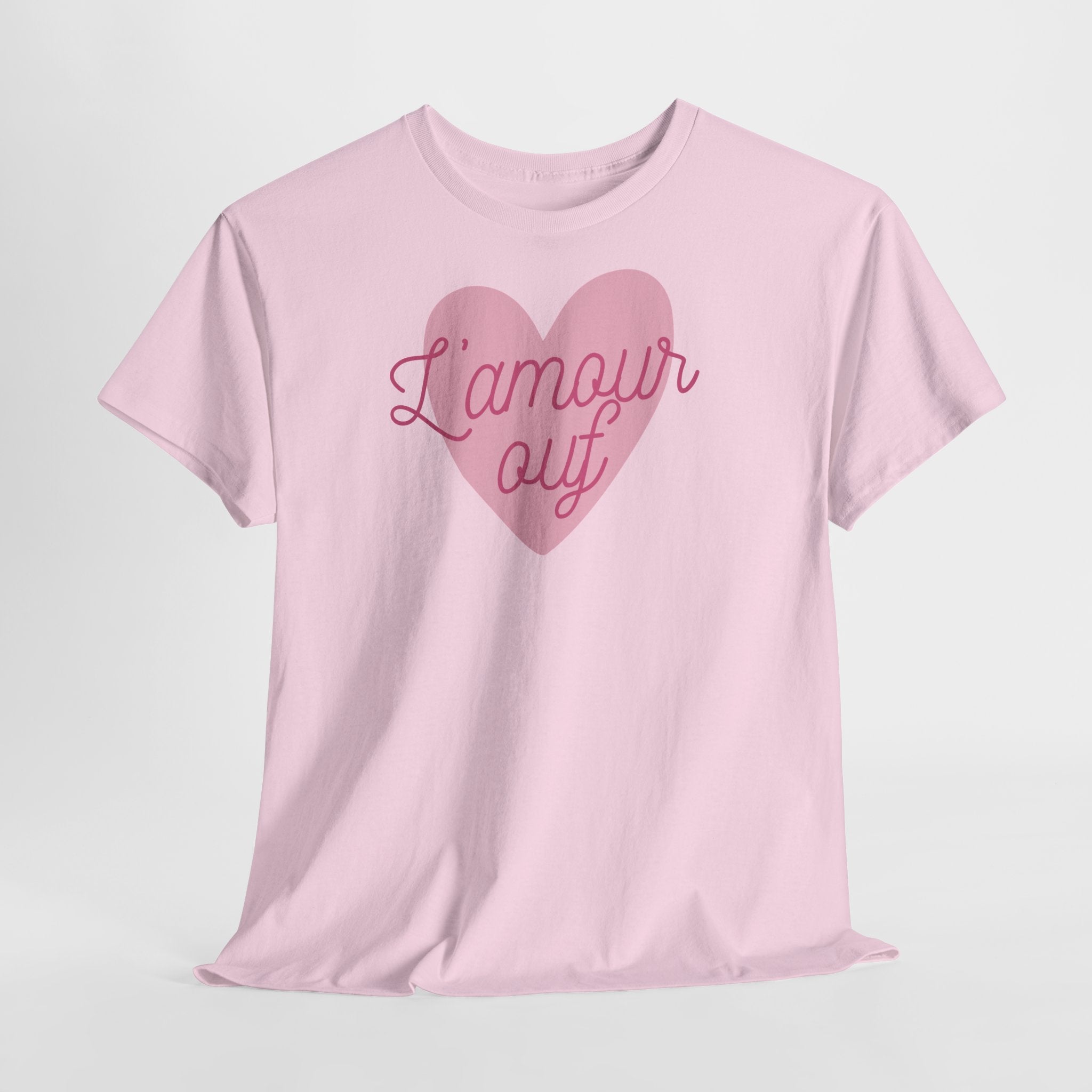 L'amour Ouf Heart T‑Shirt - Heat Mess