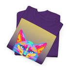 Pop Art Cat T-Shirt - Heat Mess