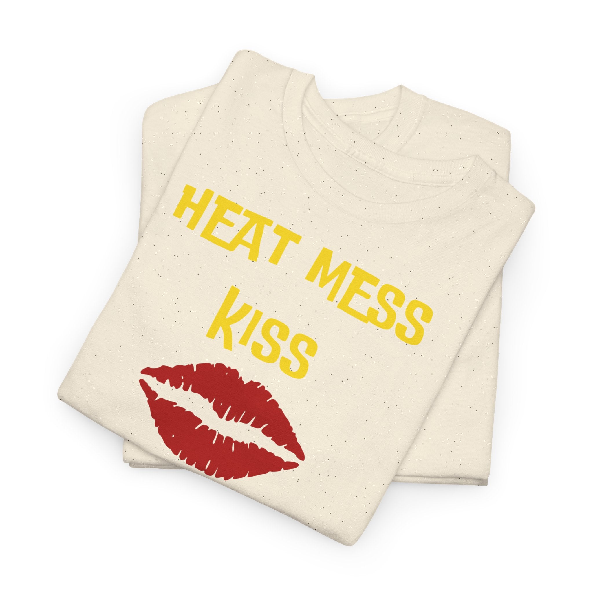 "Heat Mess Kiss" Graphic T-Shirt - Heat Mess