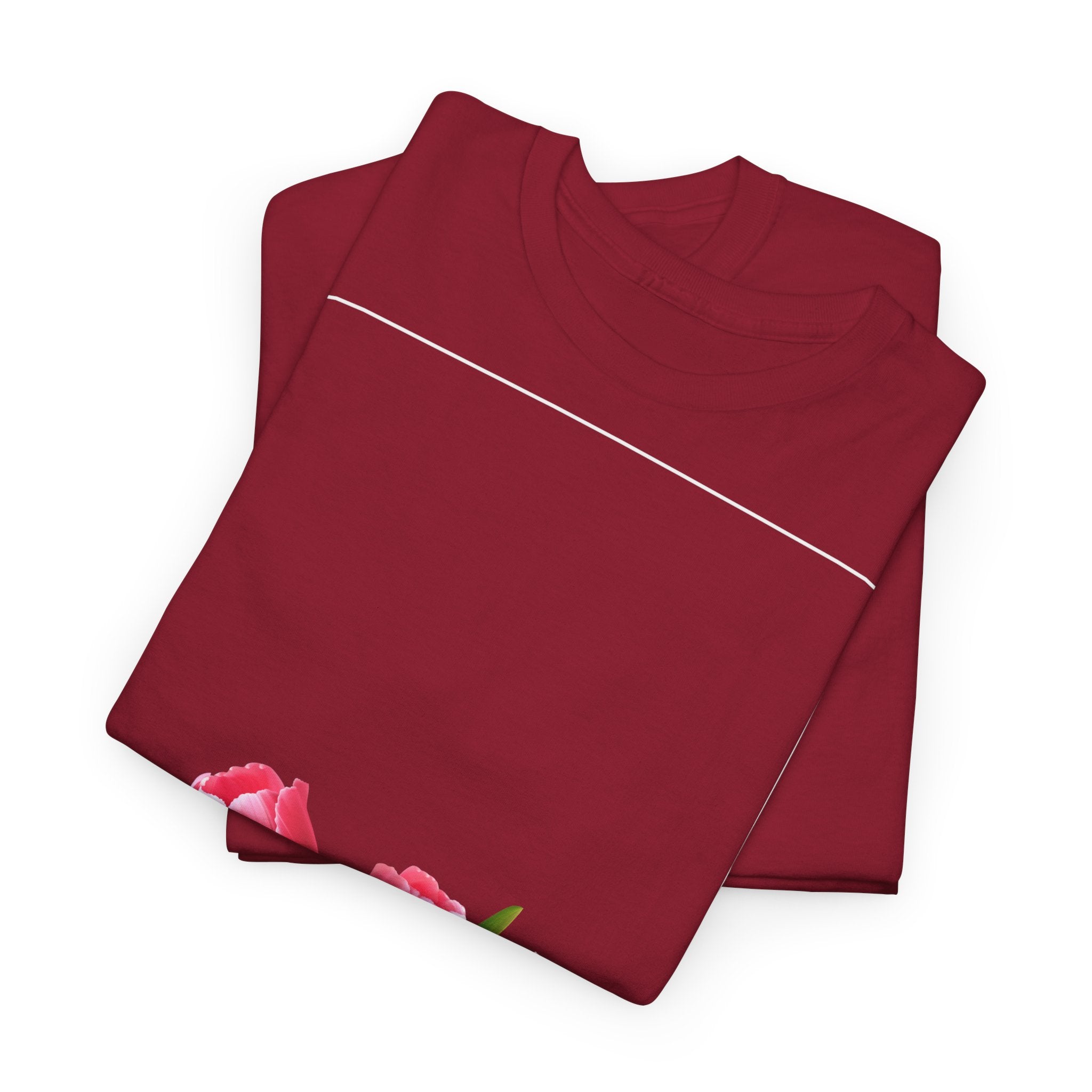 Tulip Bouquet Pink T‑Shirt - Heat Mess