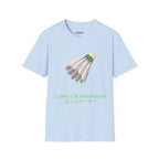 Badminton Shuttlecock T-Shirt - Heat Mess