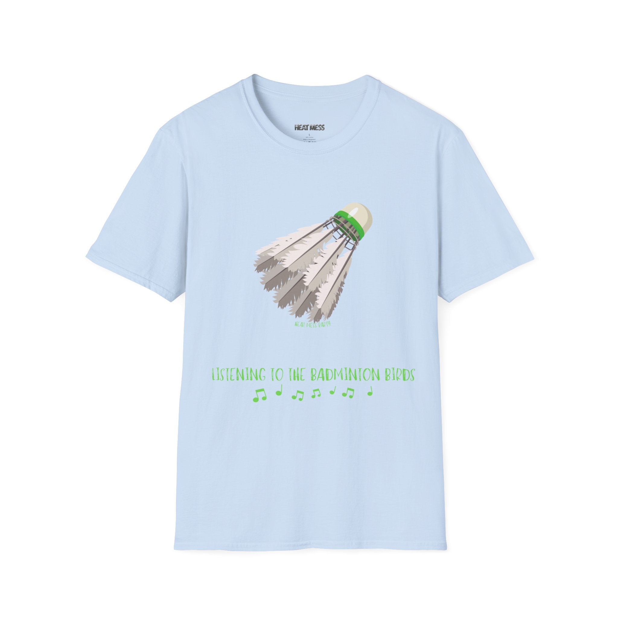 Badminton Shuttlecock T-Shirt - Heat Mess