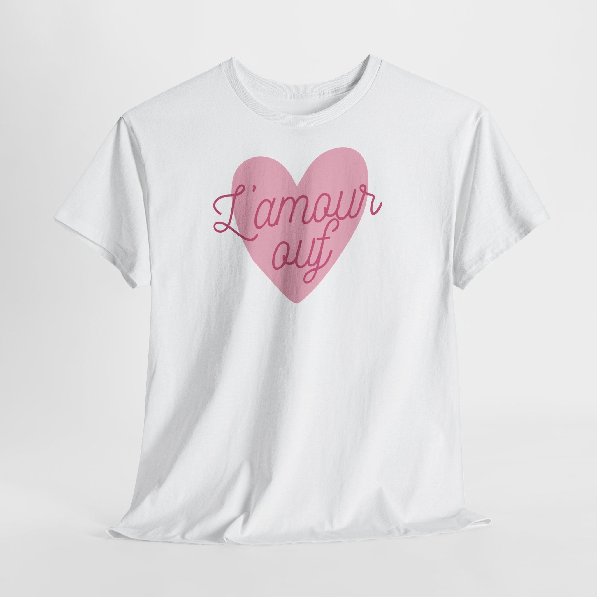 L'amour Ouf Heart T‑Shirt - Heat Mess