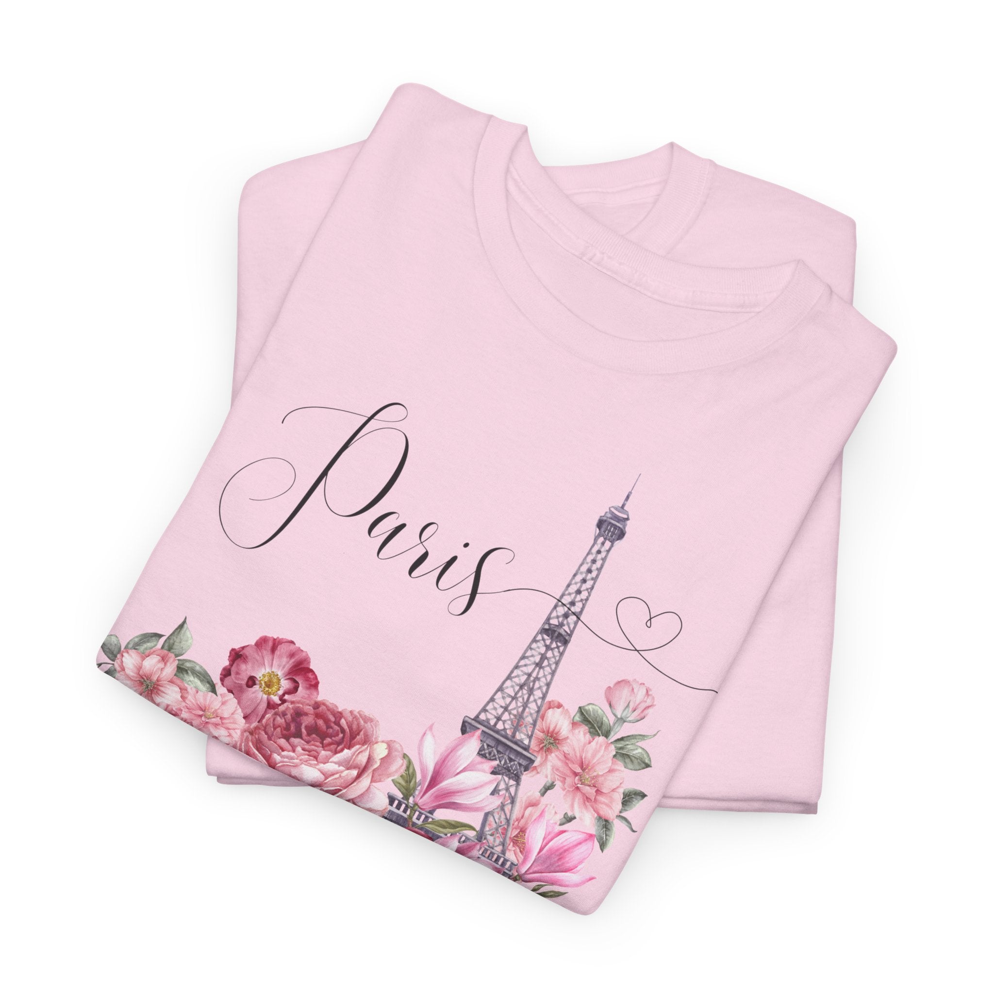 Paris Floral T‑Shirt - Heat Mess