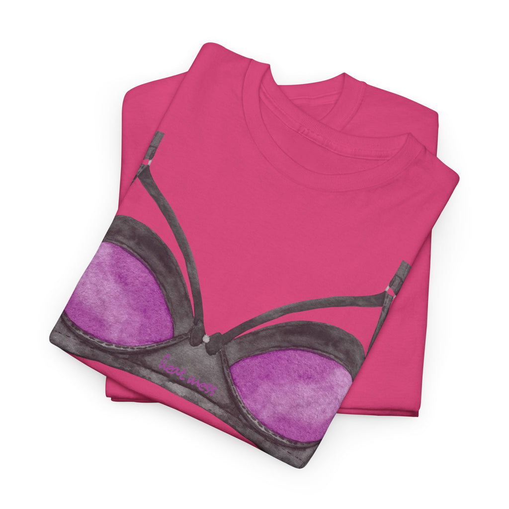 Bra Illustration T‑Shirt - Heat Mess