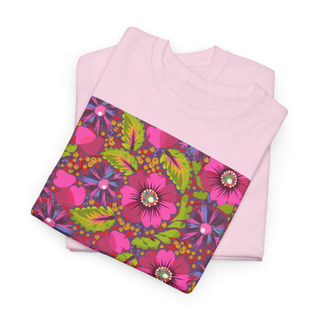 Floral Burst Tee Wildflowers T-Shirt - Heat Mess