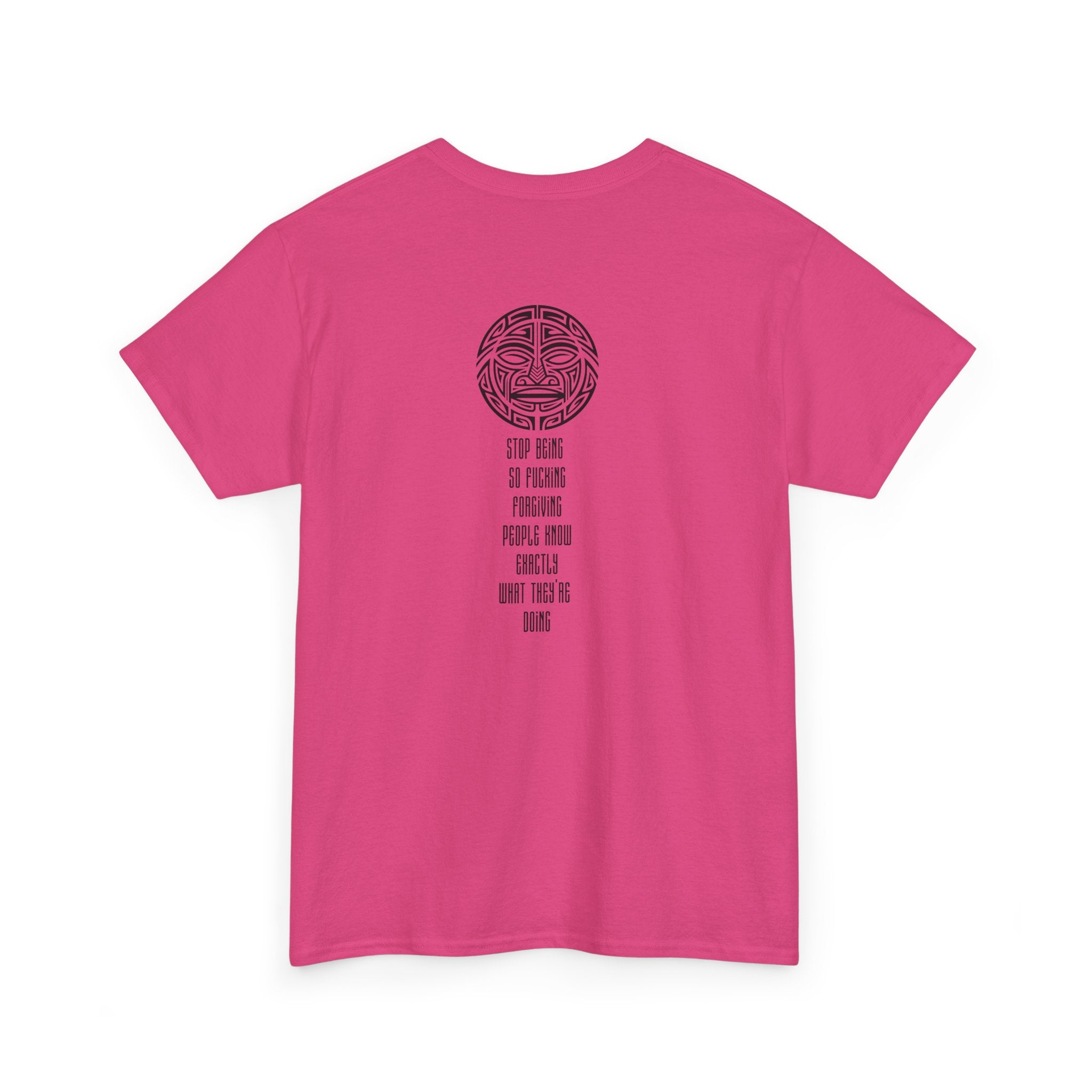Minimal Back Circle T-Shirt - Heat Mess