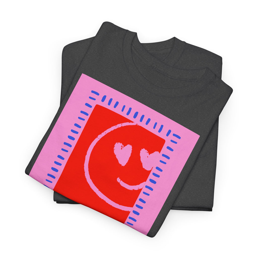 Love Smiley T-Shirt - Heat Mess