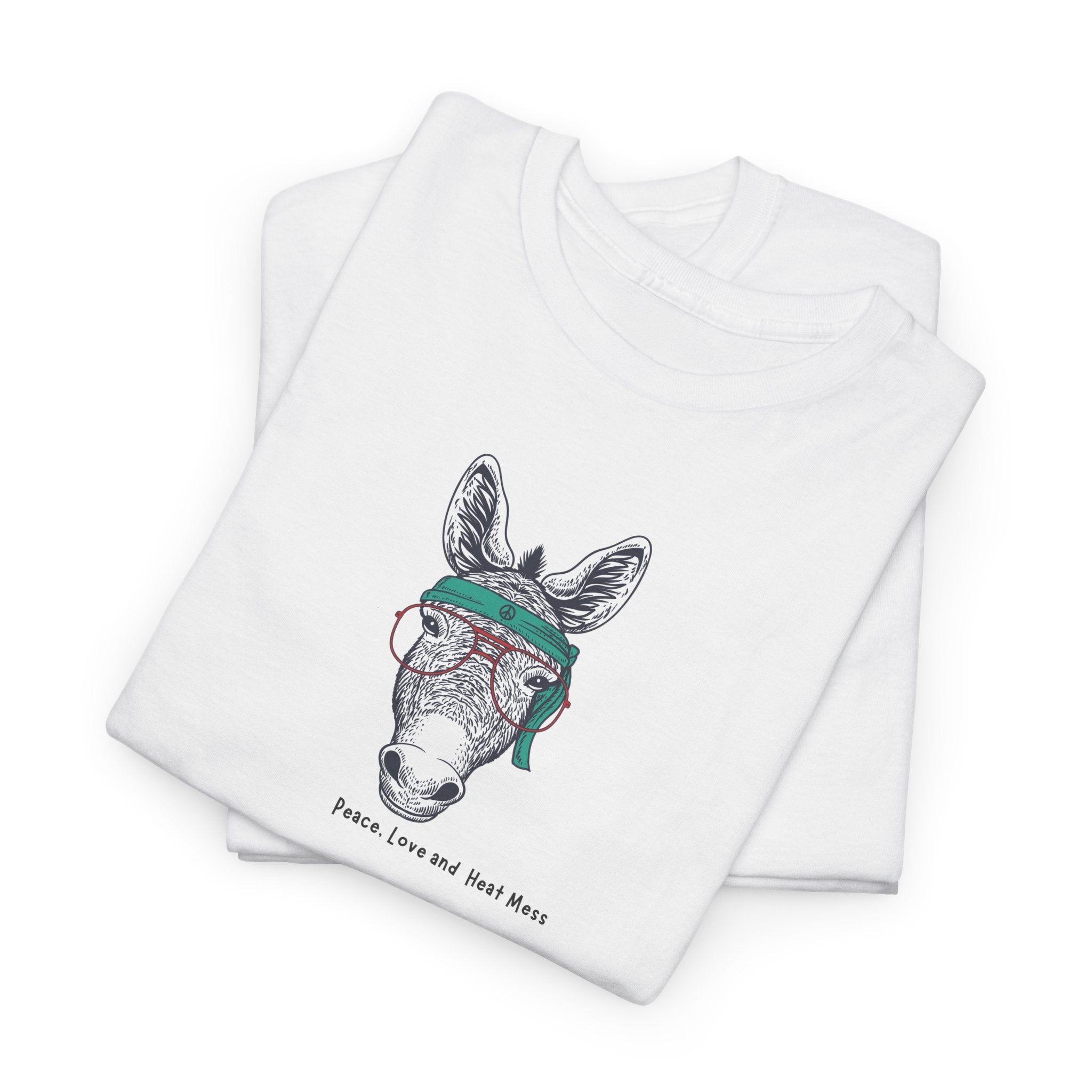 Donkey Face T-Shirt - Heat Mess