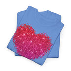 Love Sparkling Heart T‑Shirt - Heat Mess