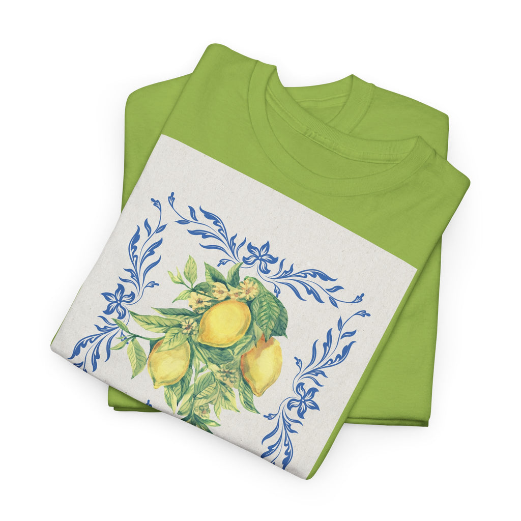Lemons Botanical T- Shirt - Heat Mess