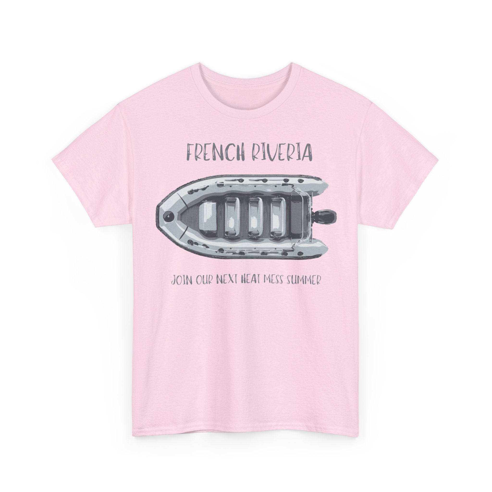French Riviera Boat T-Shirt - Heat Mess