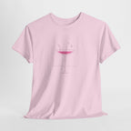 Minimal Pink Martini Tee - Heat Mess