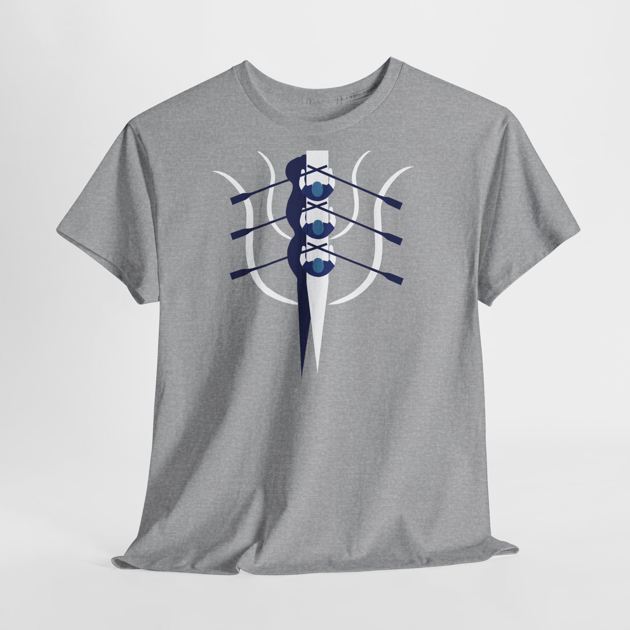 Rowing Crew Graphic T-Shirt - Heat Mess
