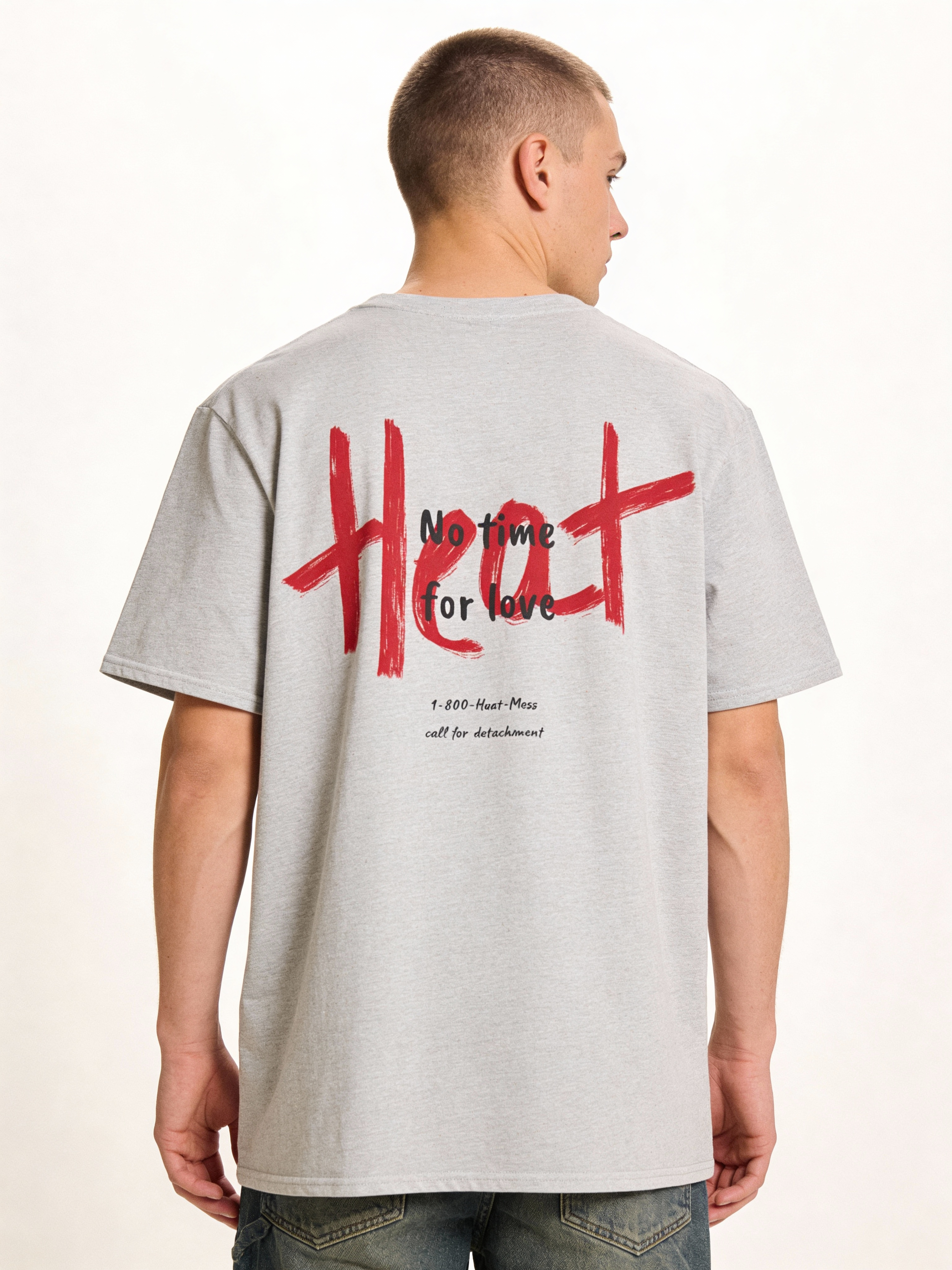 No Time for Love Heat Mess T-Shirt - Heat Mess