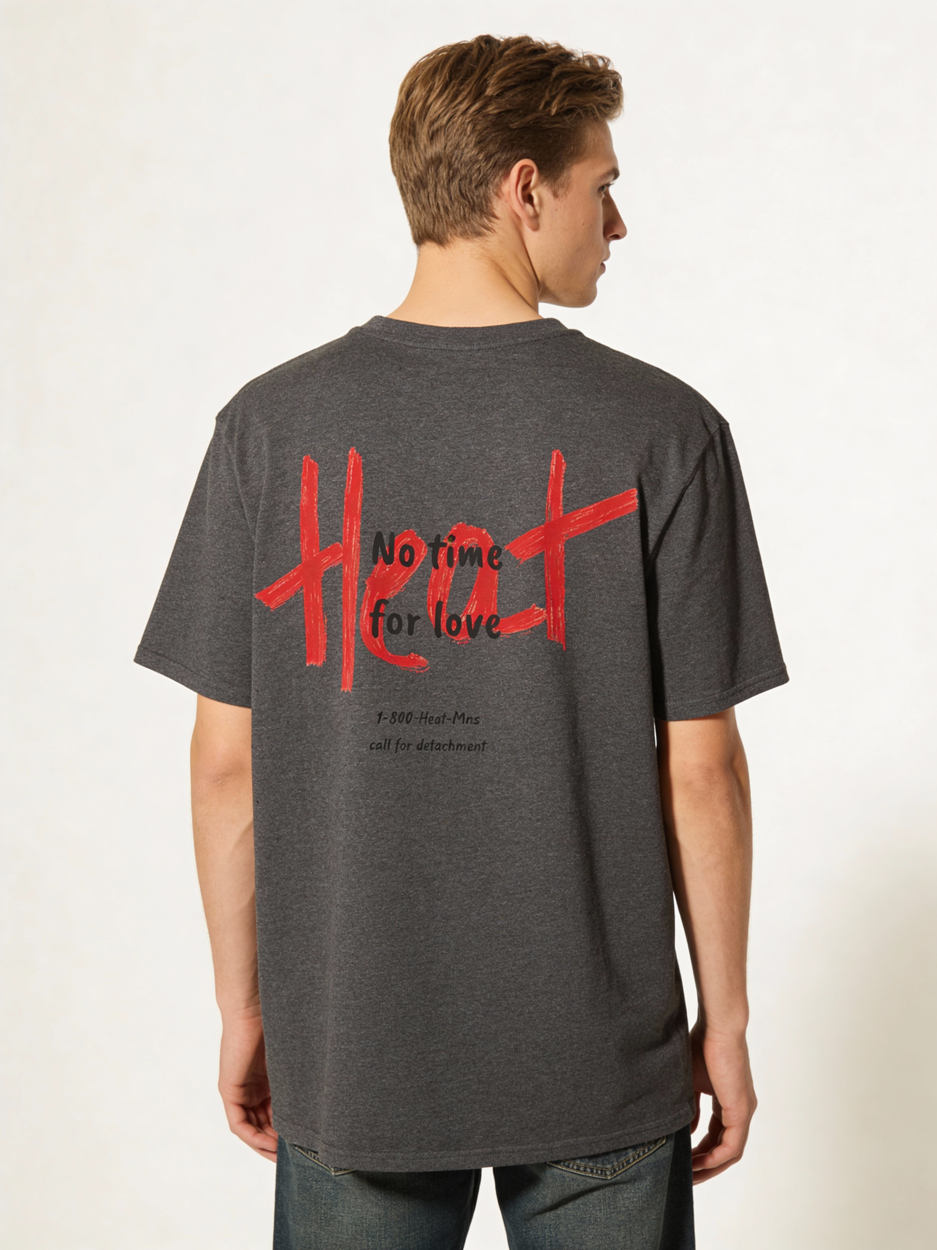No Time for Love Heat Mess T-Shirt - Heat Mess