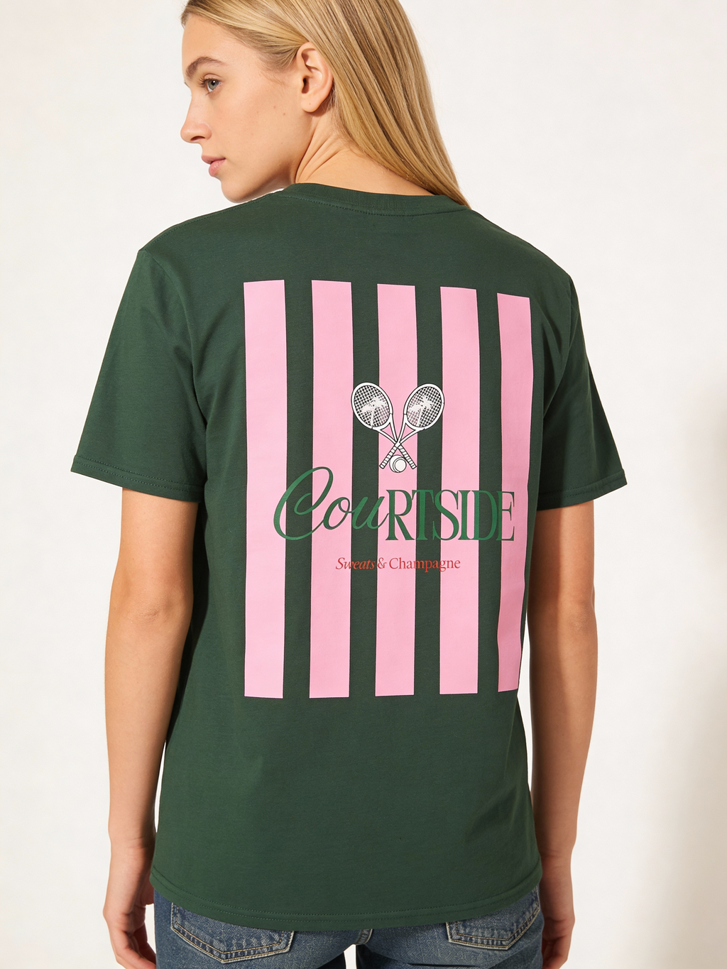 Courtside Tennis T-Shirt - Heat Mess