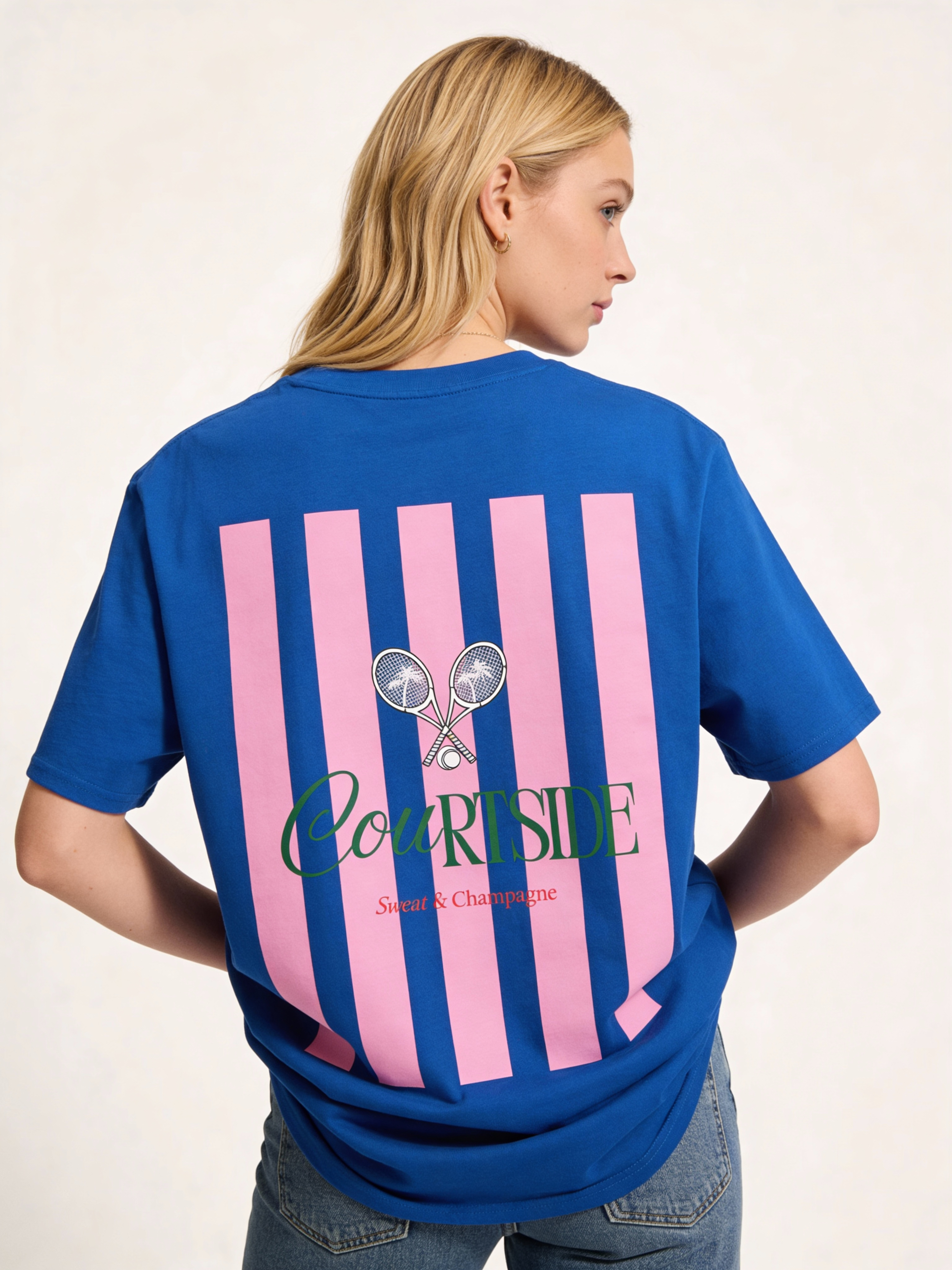 Courtside Tennis T-Shirt - Heat Mess