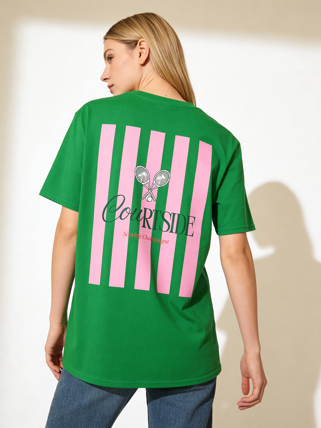 Courtside Tennis T-Shirt - Heat Mess