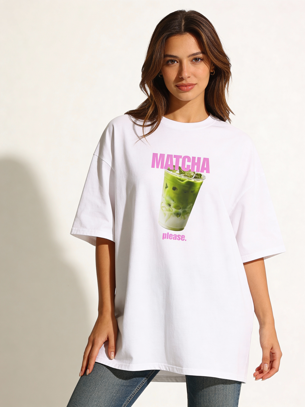 Matcha Please T-Shirt - Heat Mess