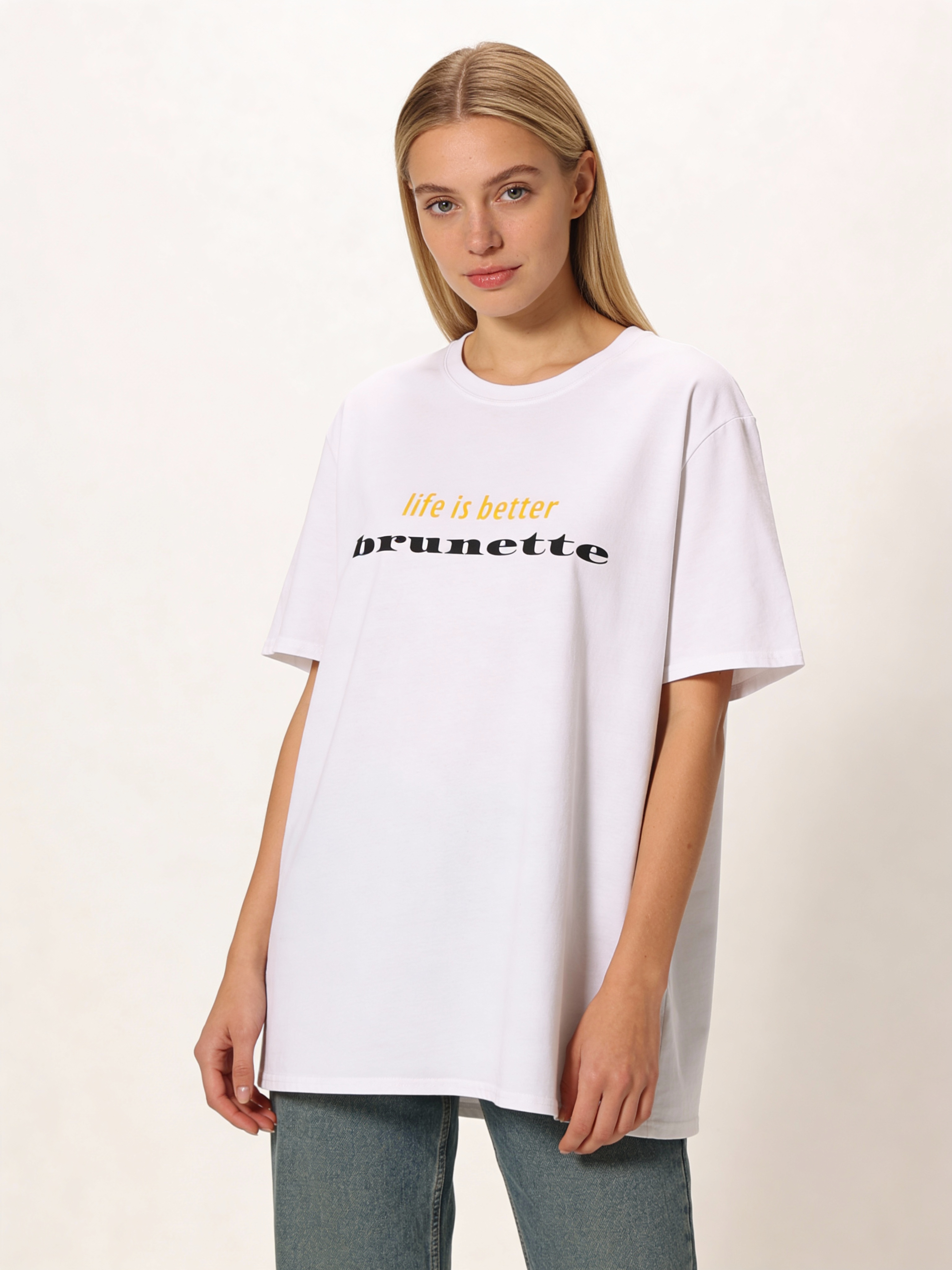 Life Is Better Brunette T-Shirt - Heat Mess