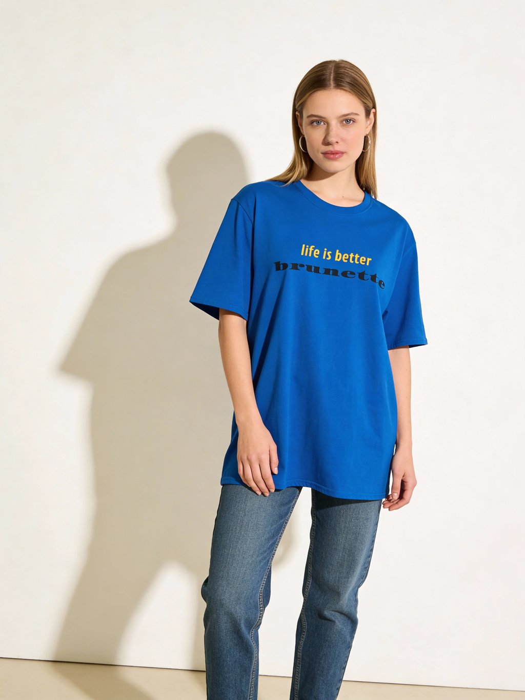 Life Is Better Brunette T-Shirt - Heat Mess