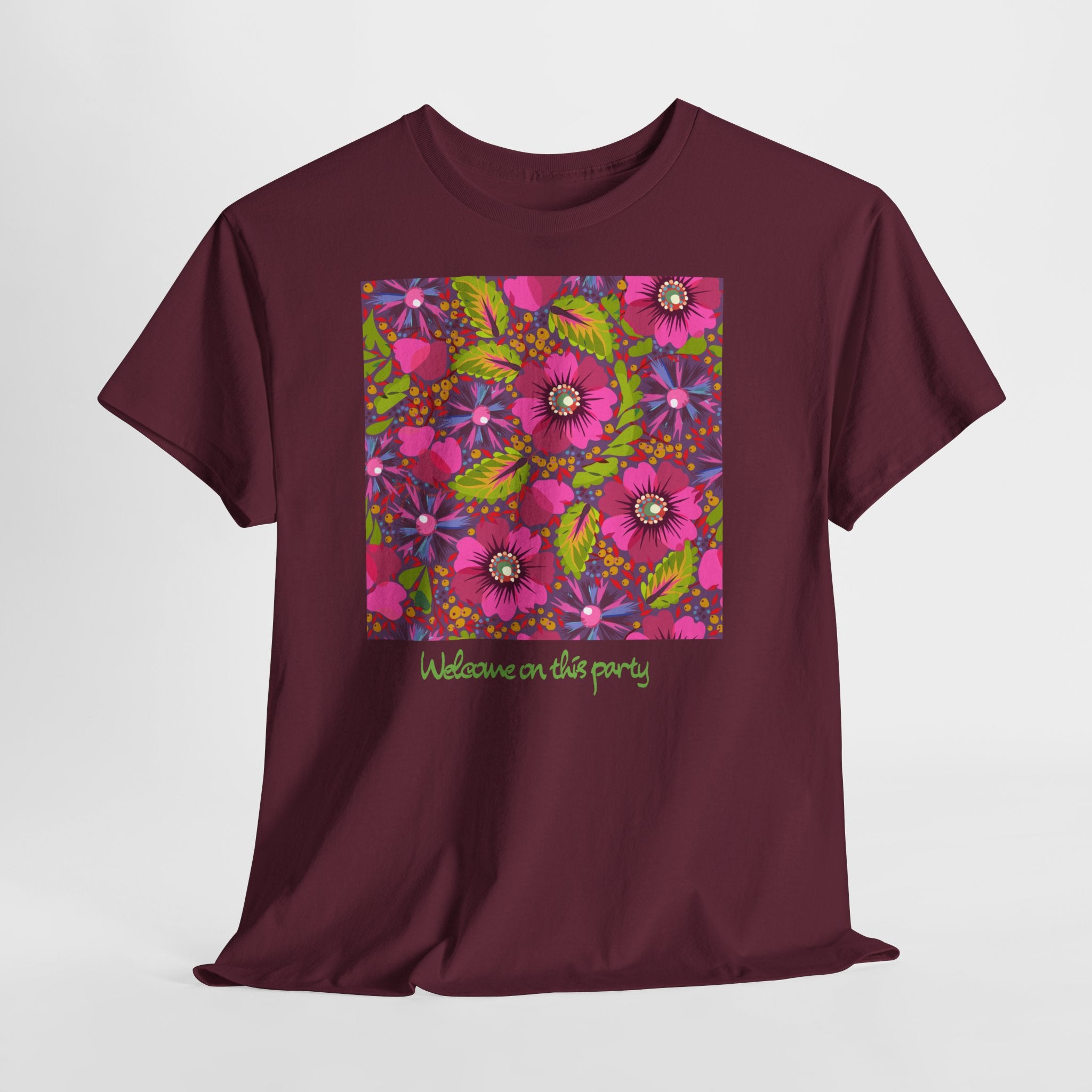 Floral Burst Tee Wildflowers T-Shirt - Heat Mess