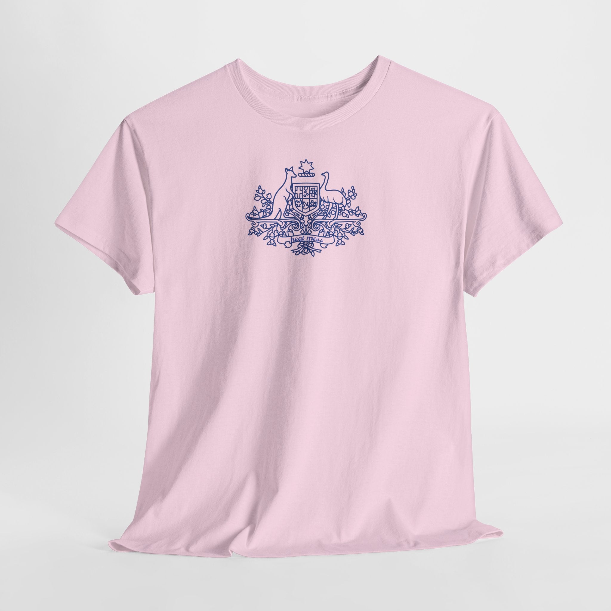 Scenic Cottage Blue Toile T-Shirt - Heat Mess