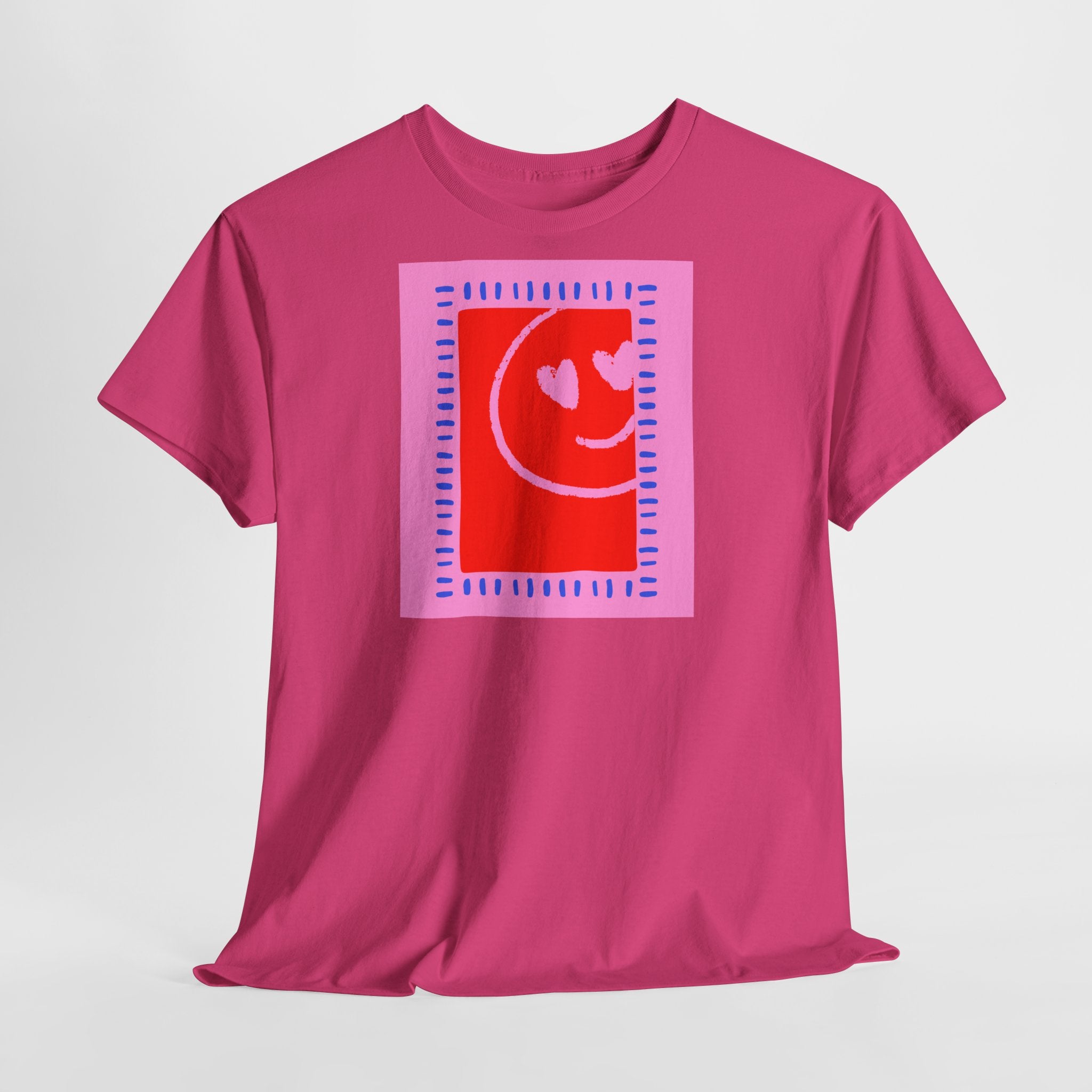 Love Smiley T-Shirt - Heat Mess