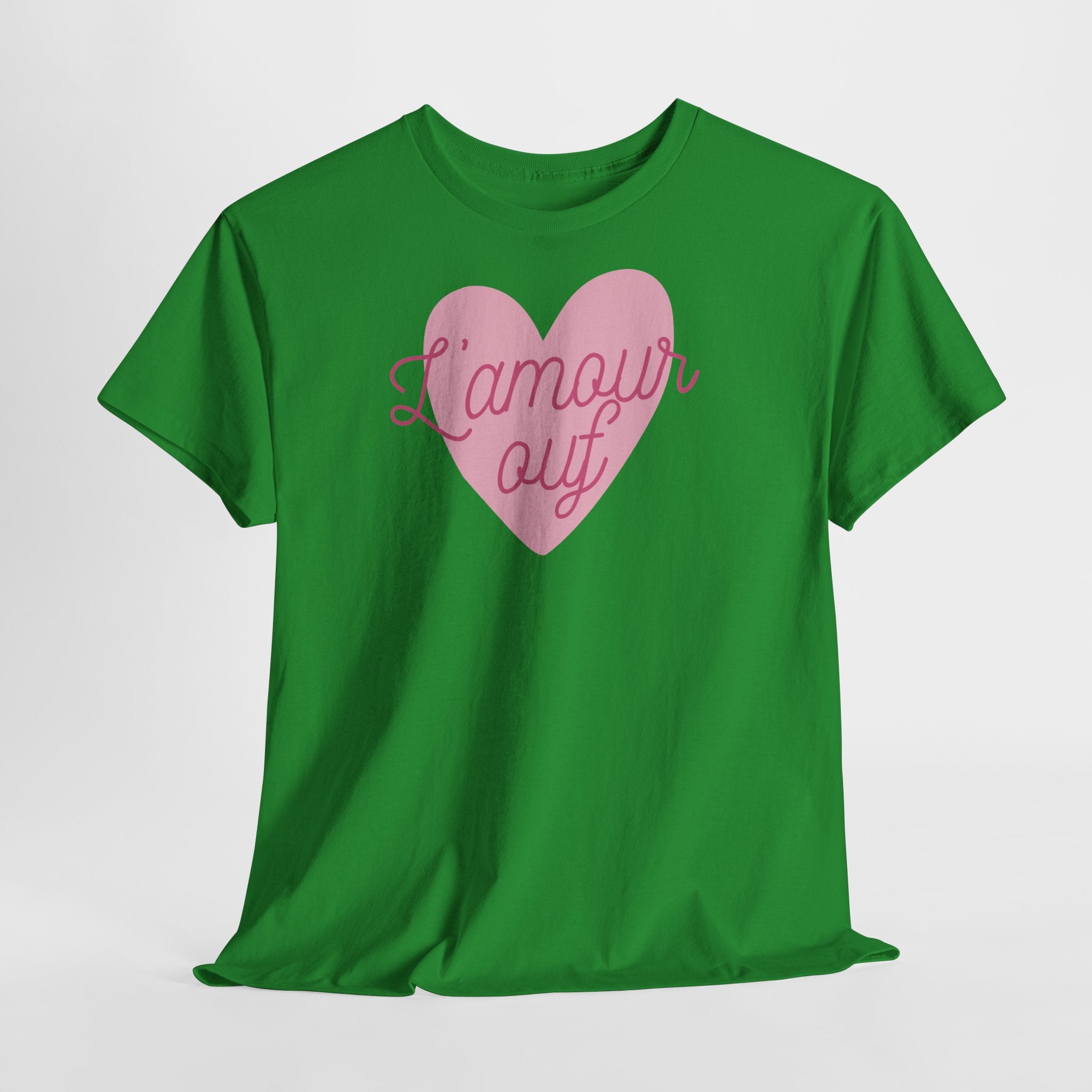 L'amour Ouf Heart T‑Shirt - Heat Mess