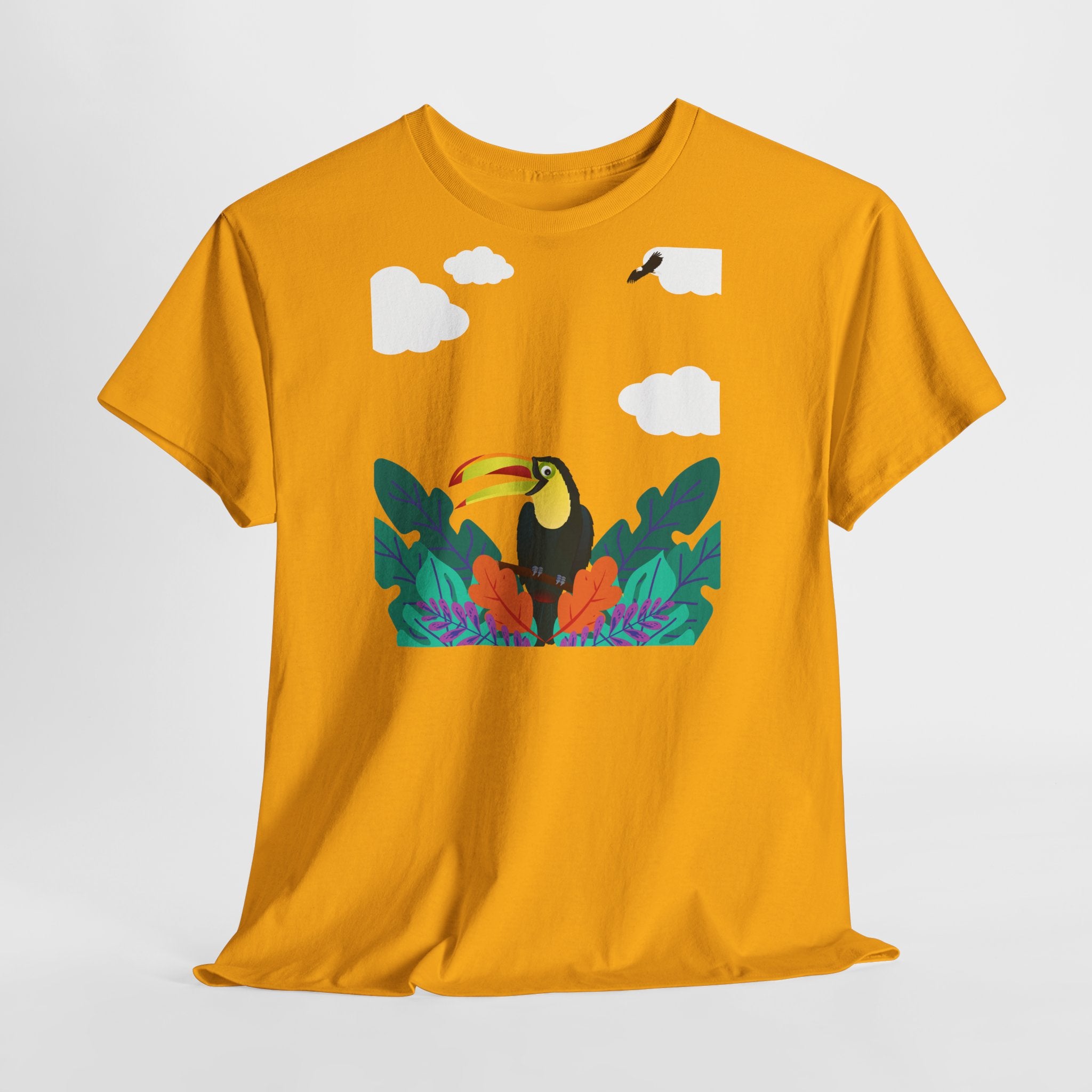 Toucan Tropical Jungle T-Shirt - Heat Mess