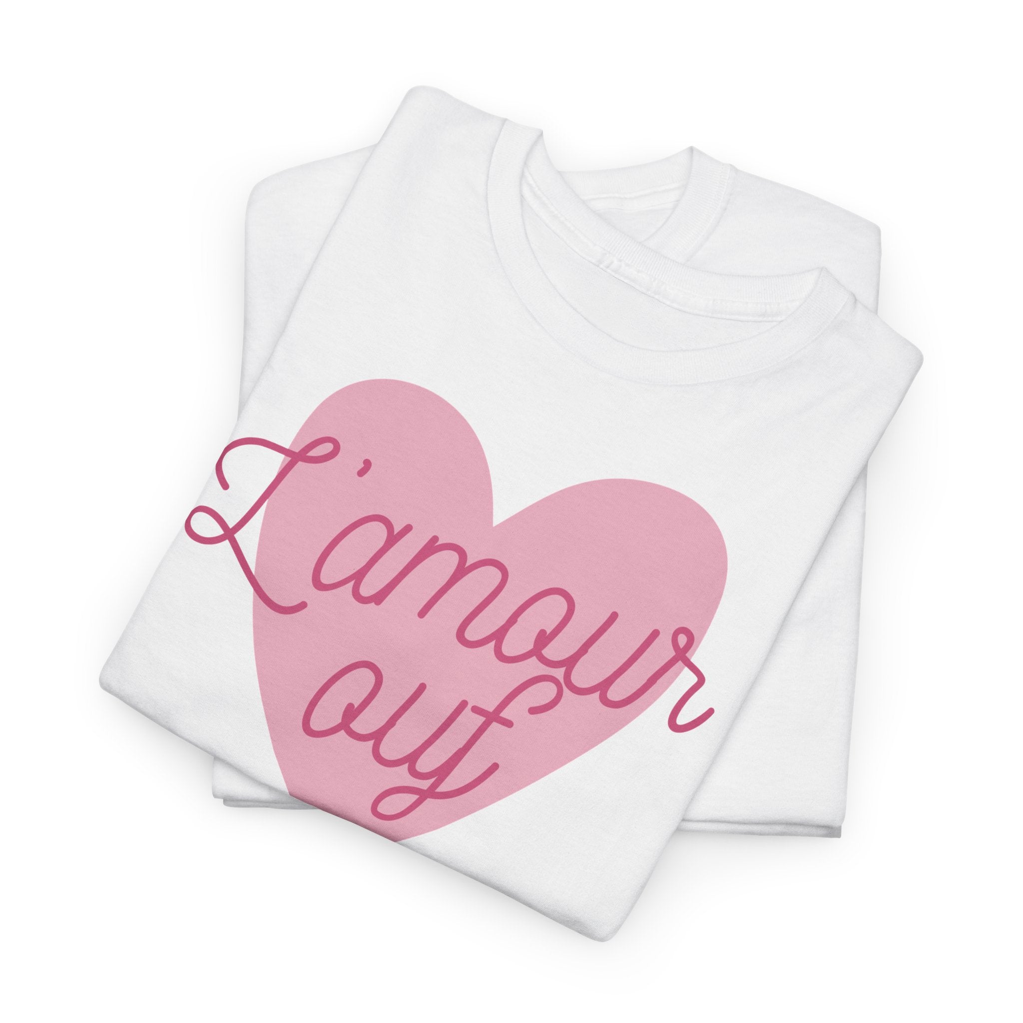 L'amour Ouf Heart T‑Shirt - Heat Mess