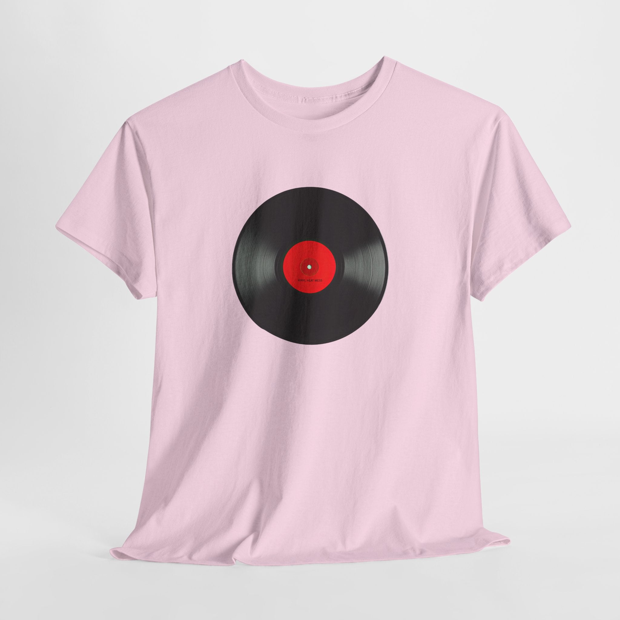 Vinyl Record T- Shirt - Heat Mess