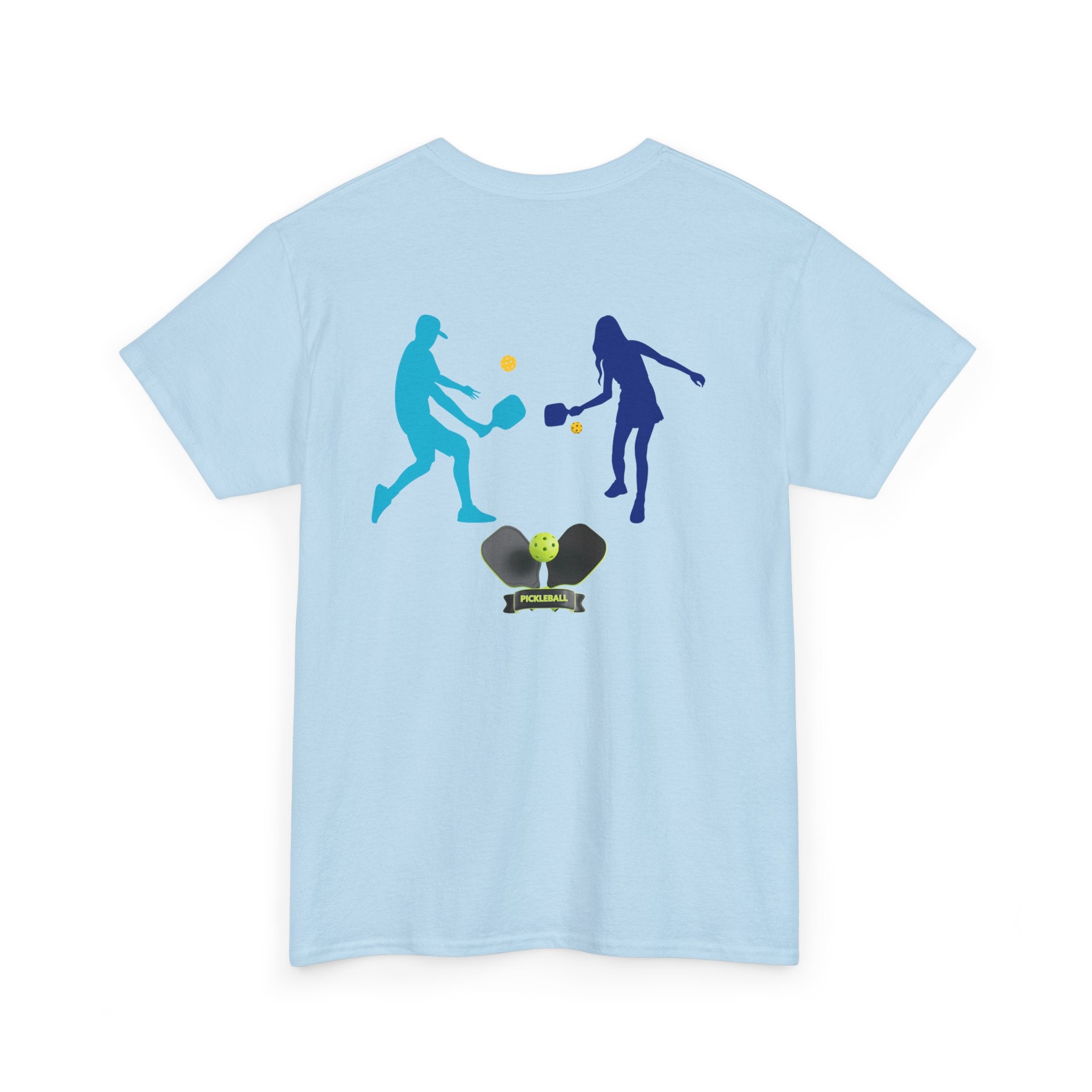 Pickleball Couple T‑Shirt - Heat Mess
