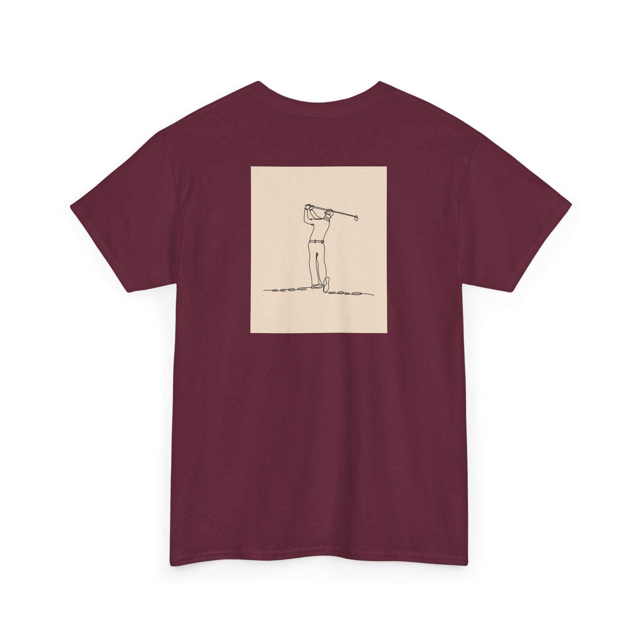 Sporty Golf Swing T‑Shirt - Heat Mess