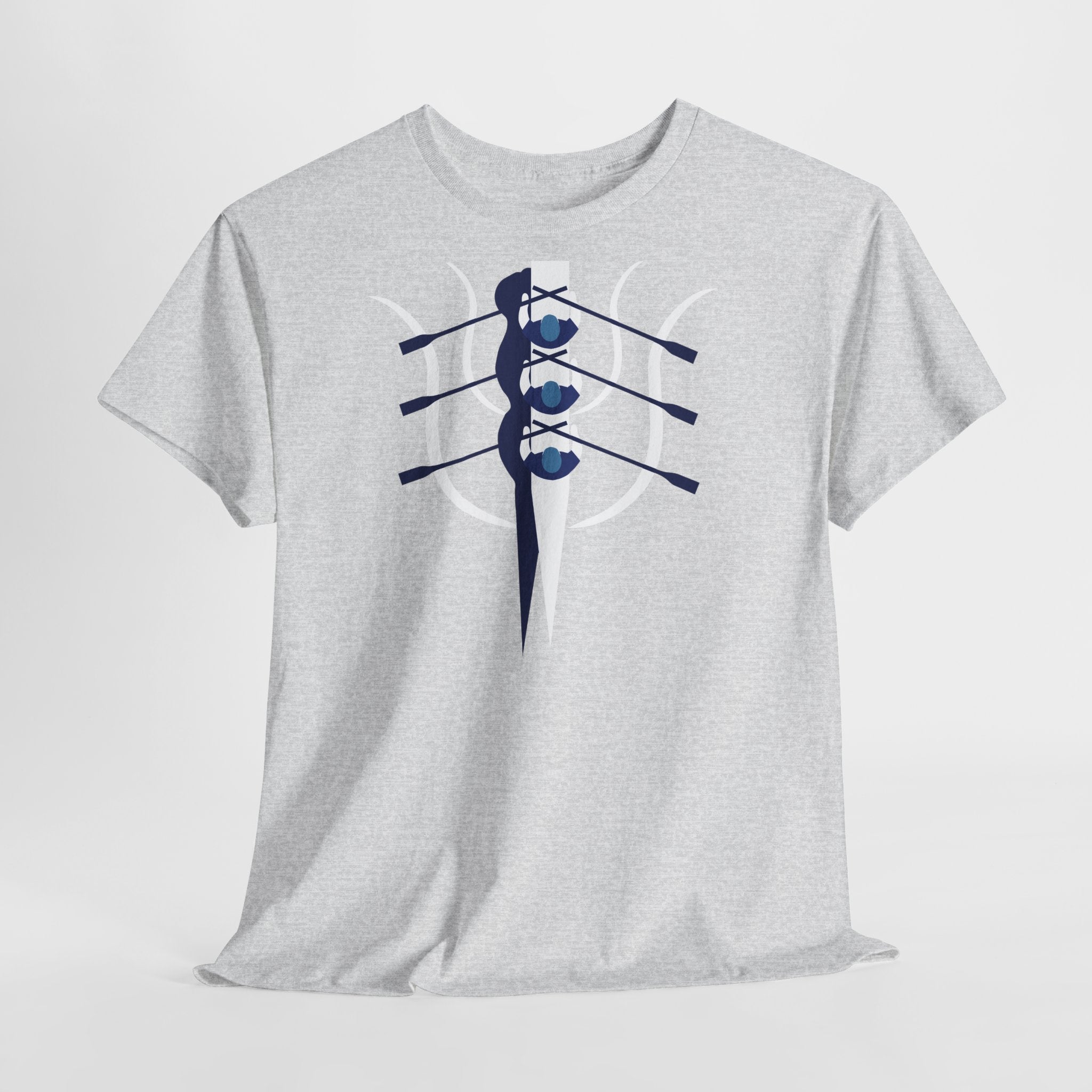 Rowing Crew Graphic T-Shirt - Heat Mess