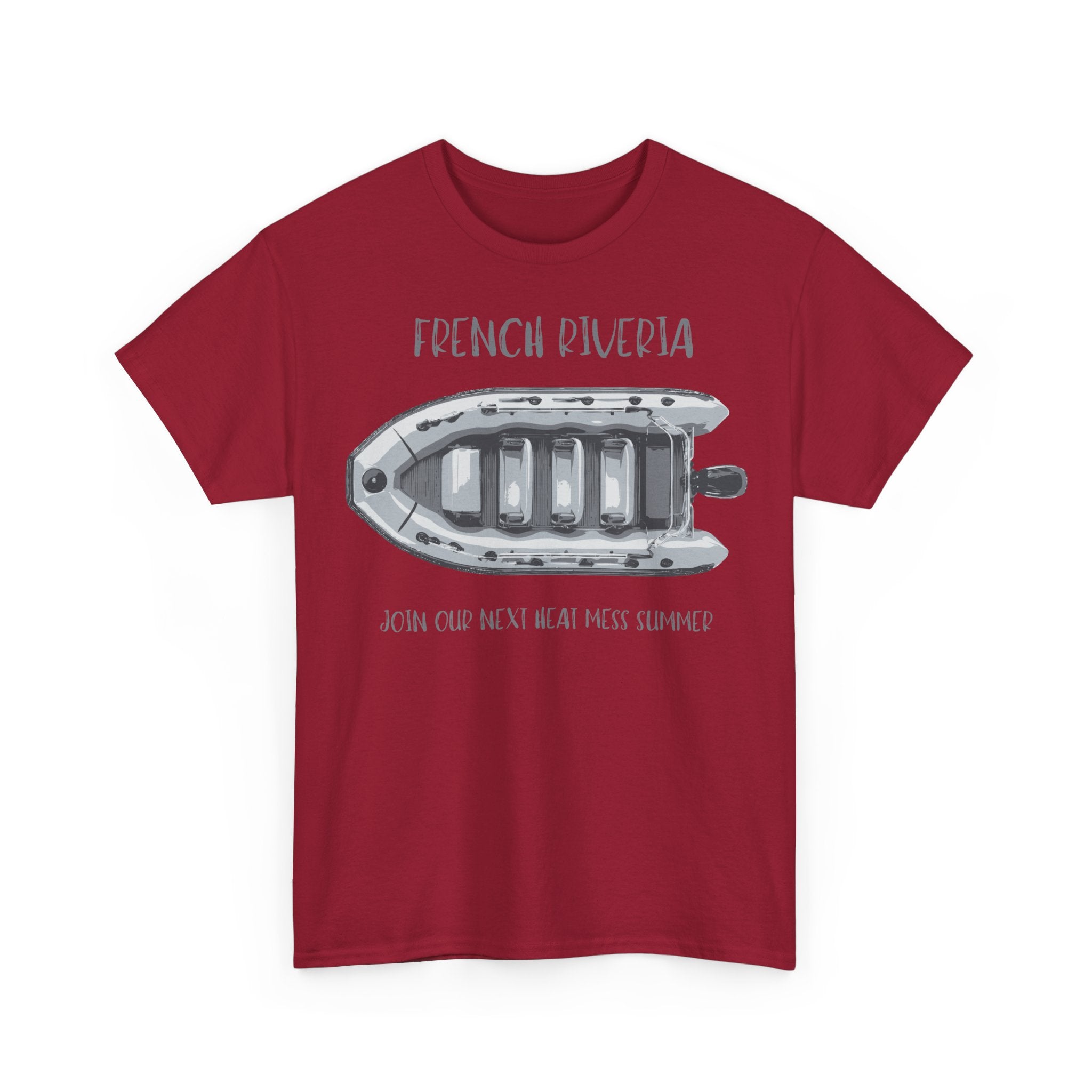 French Riviera Boat T-Shirt - Heat Mess