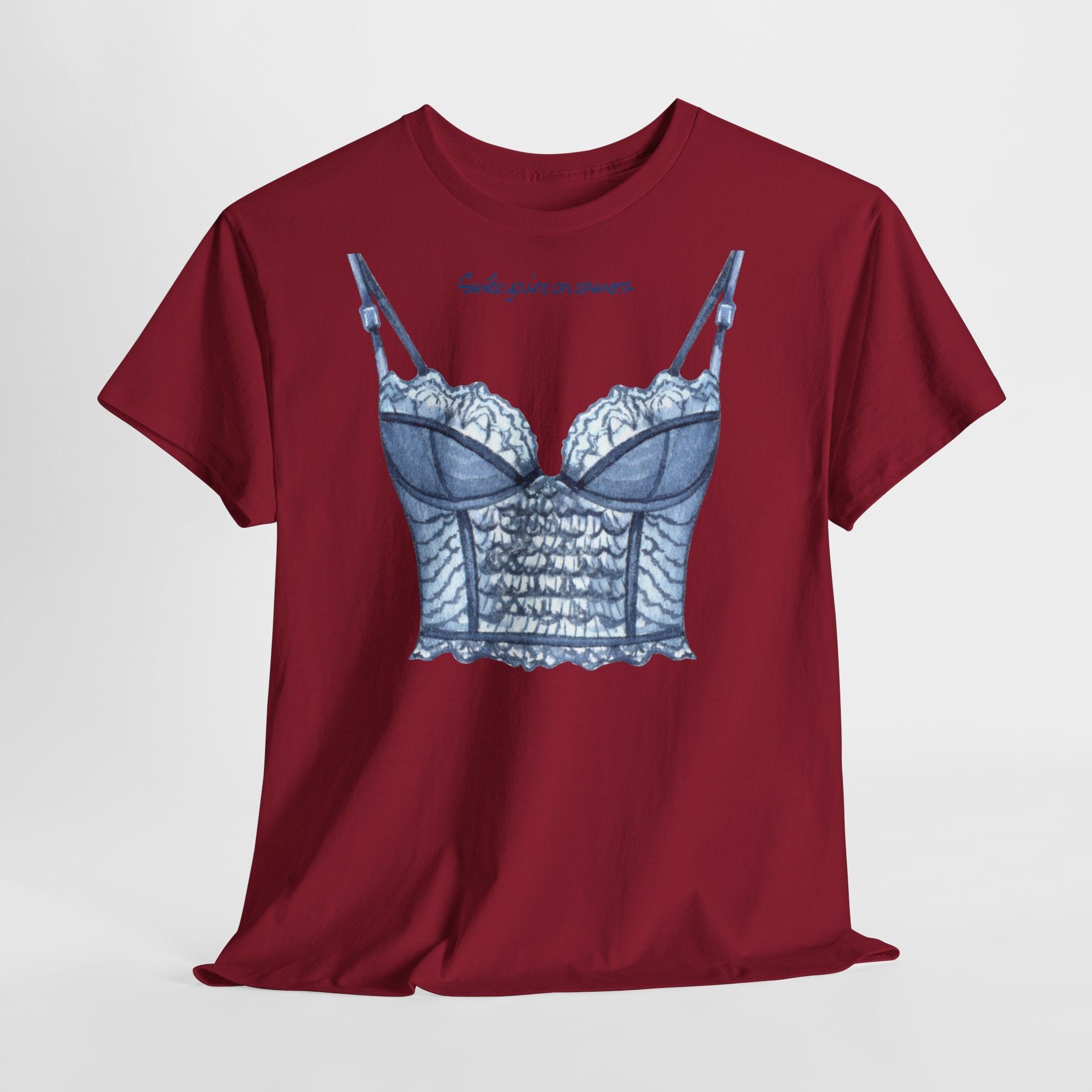 Lace Corset T-shirt - Heat Mess