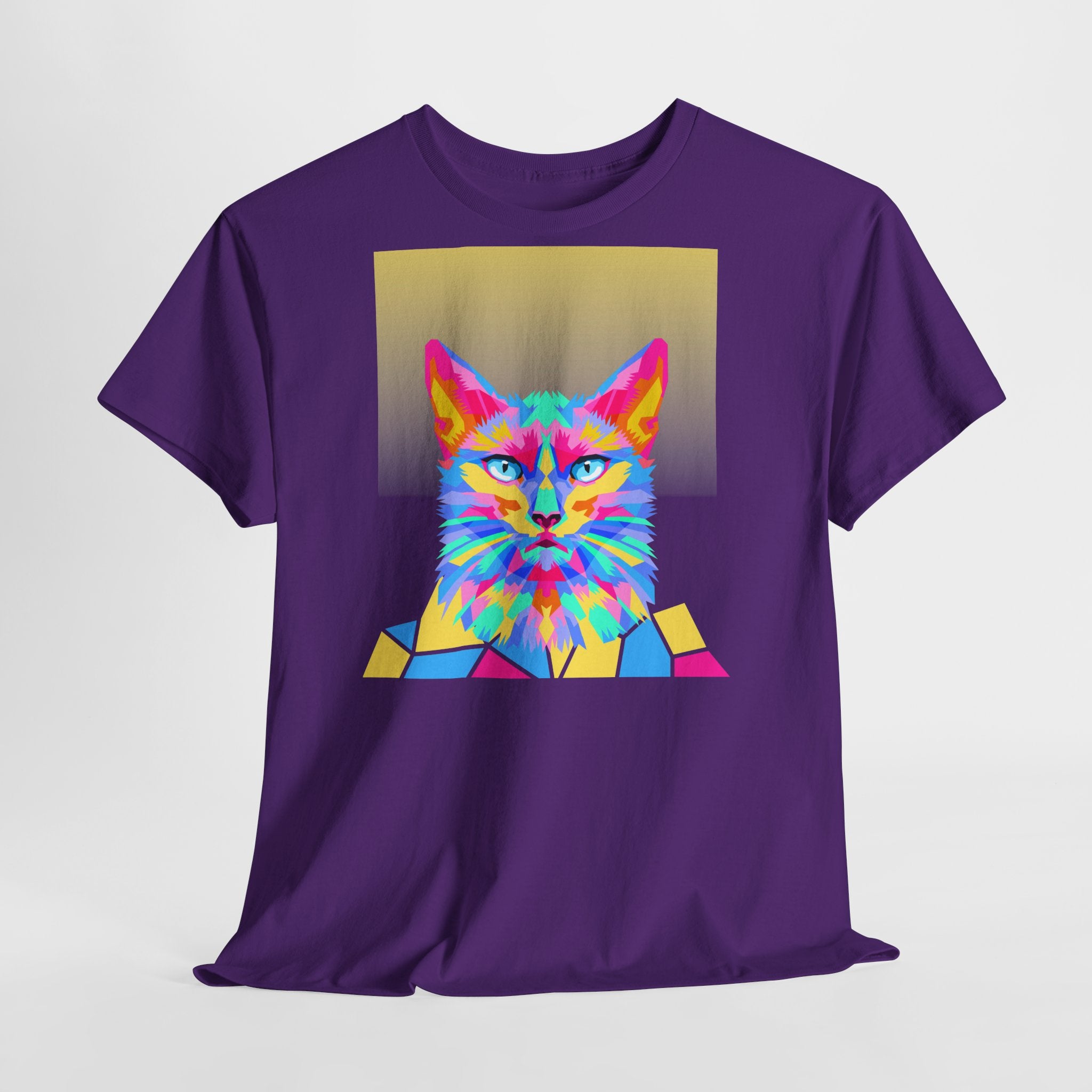 Pop Art Cat T-Shirt - Heat Mess