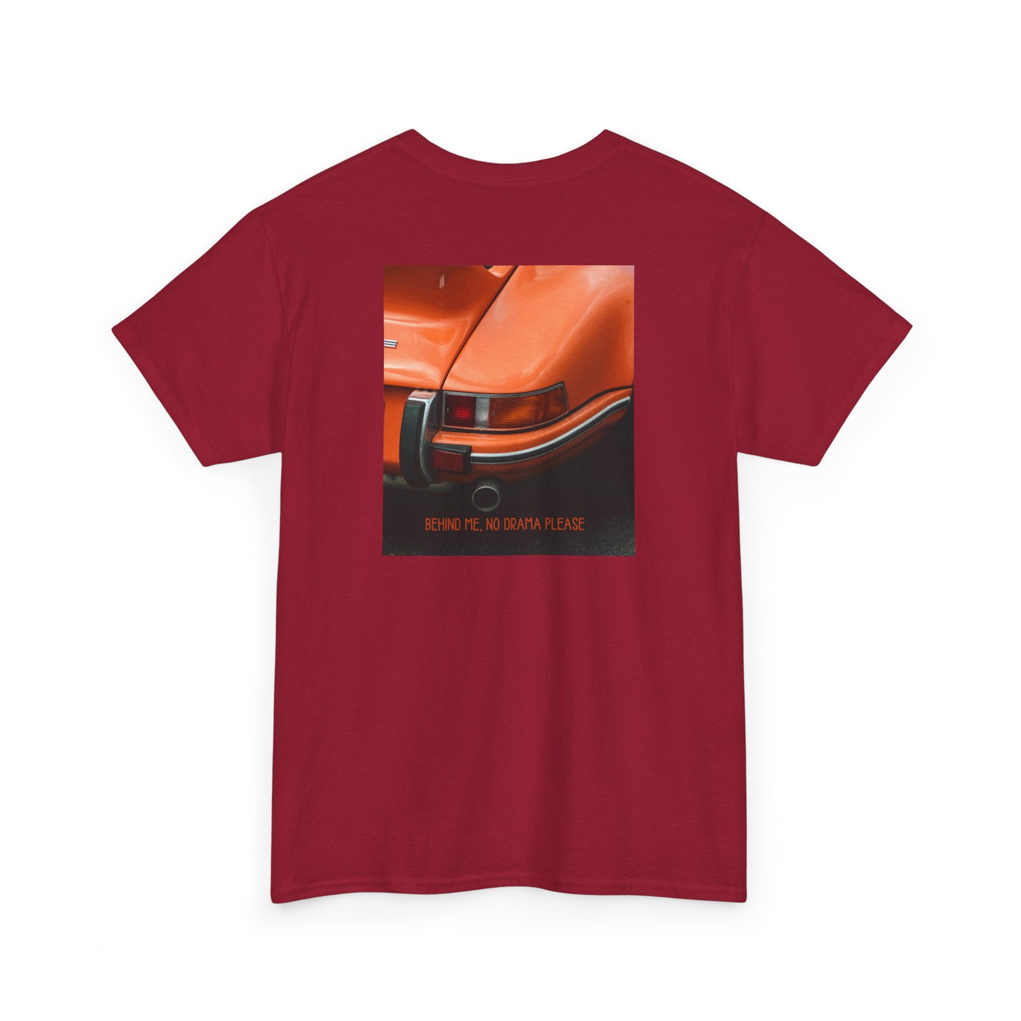 Sports Car Back-Print T-Shirt - Heat Mess