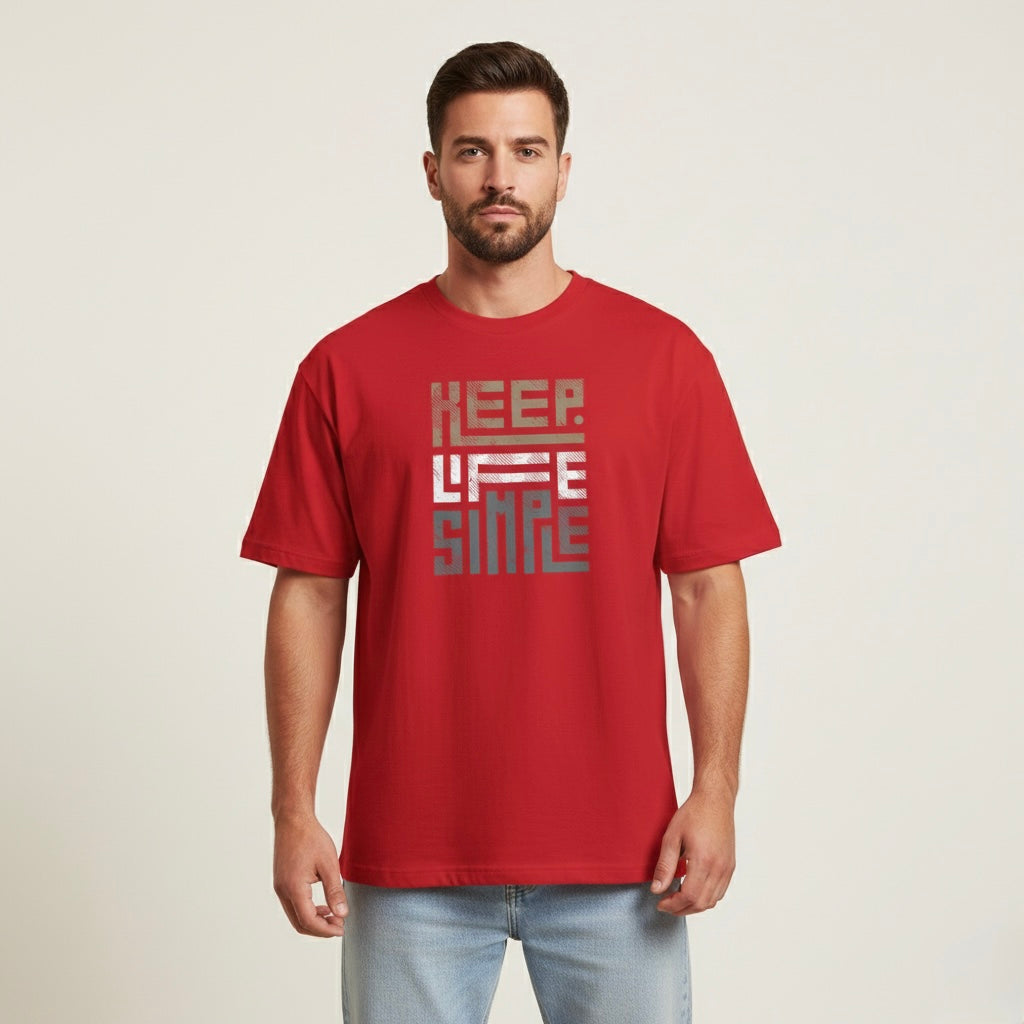 Keep Life Simple T-Shirt - Heat Mess
