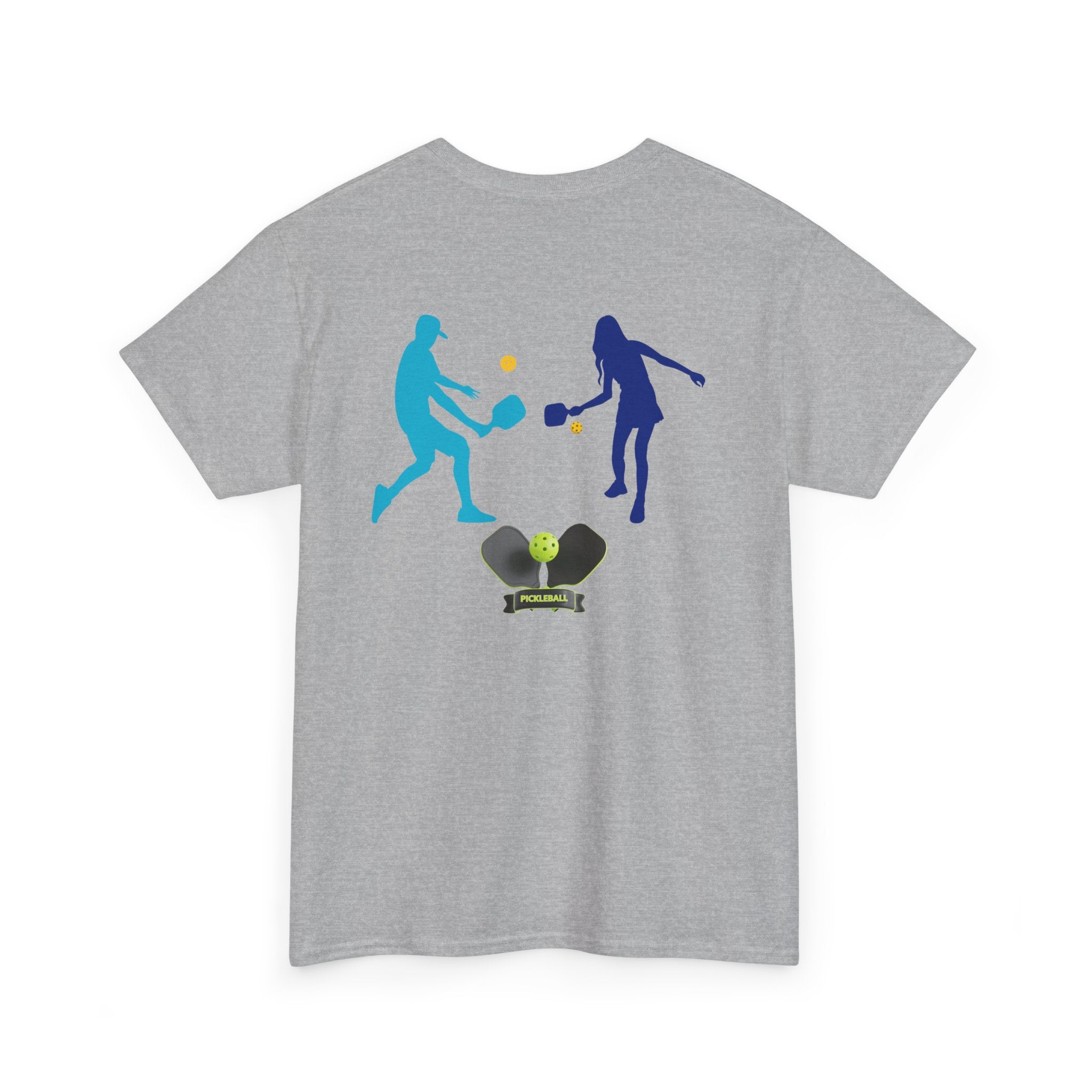 Pickleball Couple T‑Shirt - Heat Mess