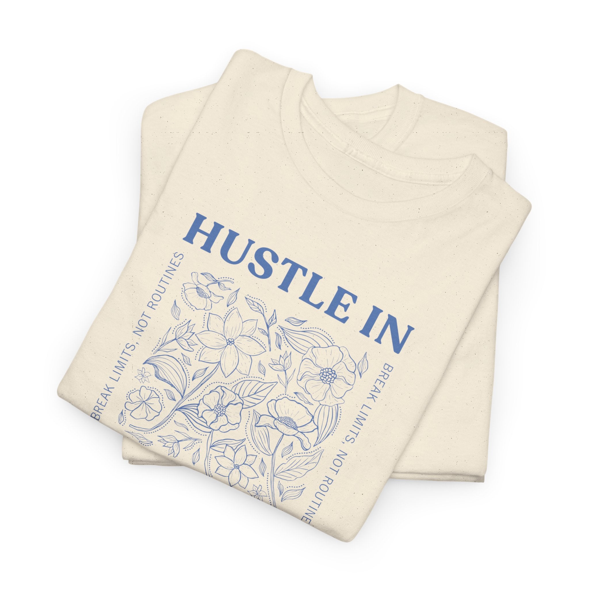 Hustle In Silence T-Shirt - Heat Mess