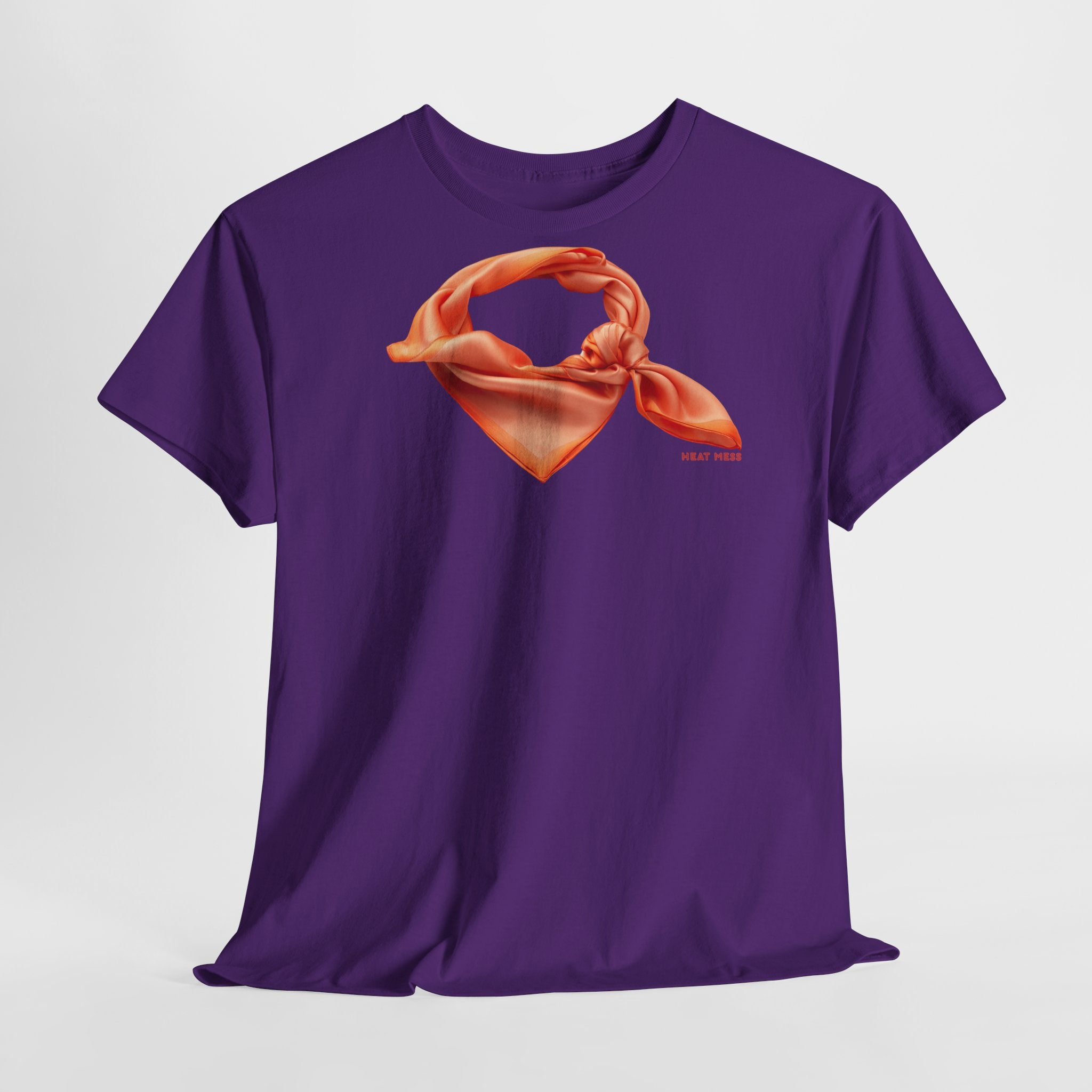 Silk Scarf Graphic T-Shirt - Heat Mess